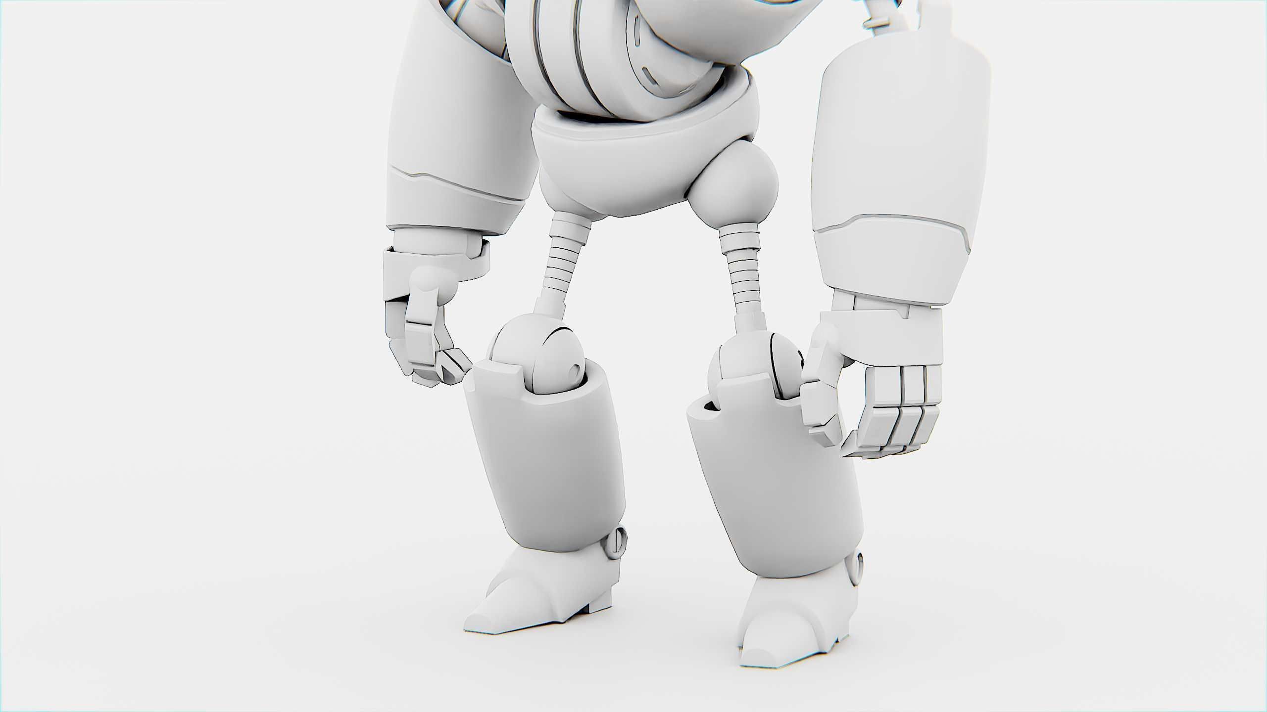 CRAZY FROG ROBOT Rigged for Unreal Engine - Unity - MIXAMO 3D model_35