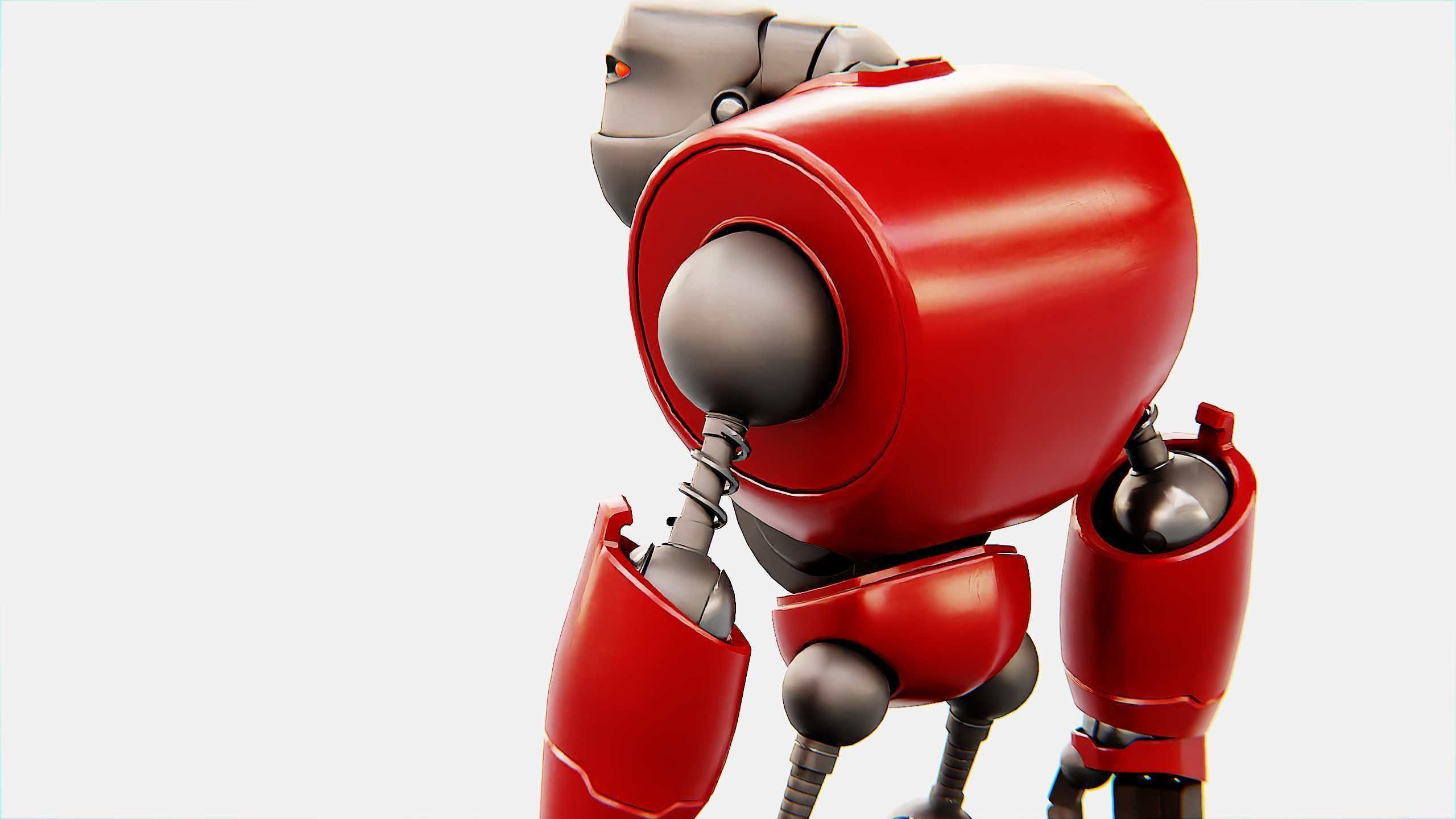 CRAZY FROG ROBOT Rigged for Unreal Engine - Unity - MIXAMO 3D model_25