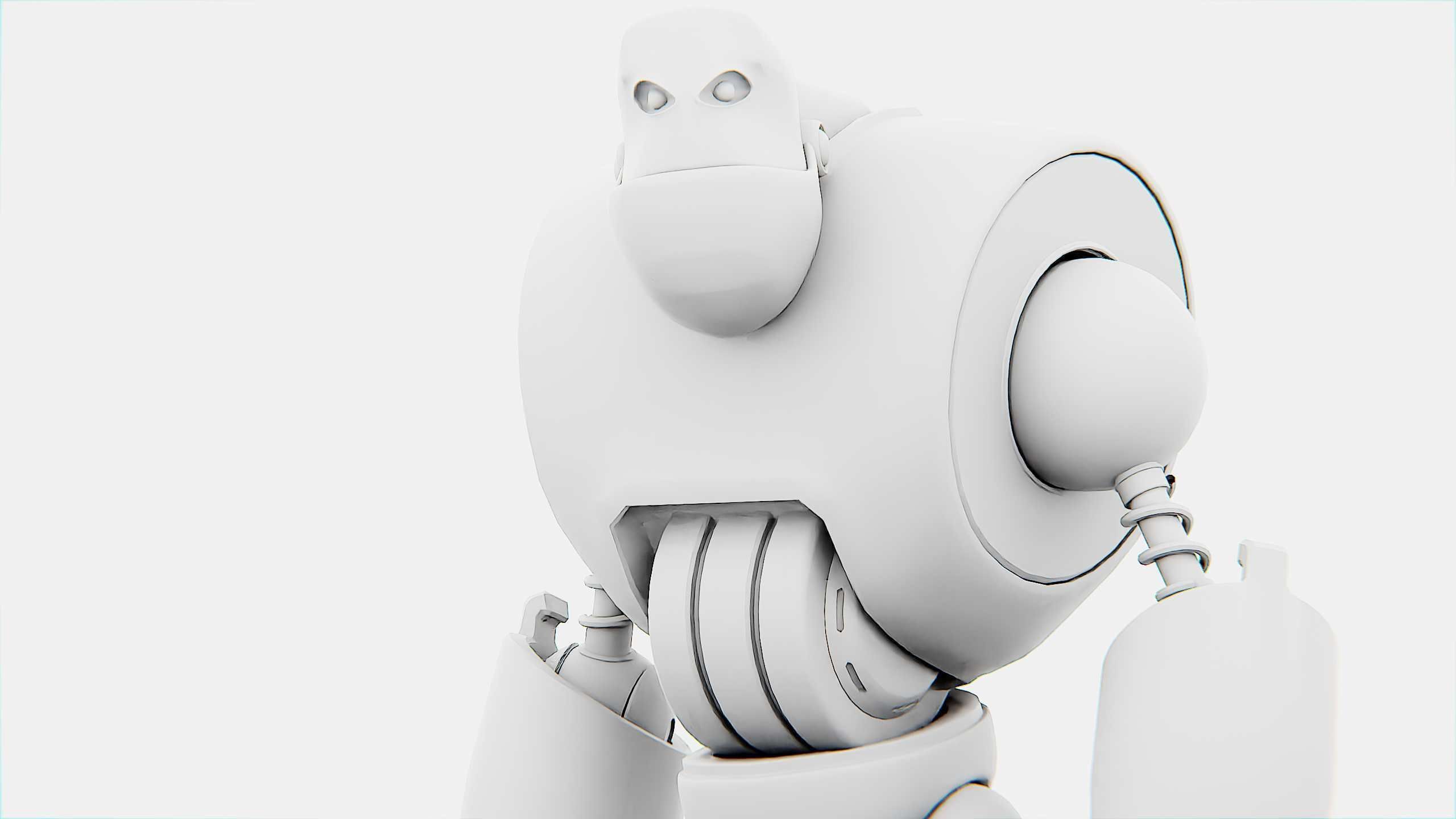 CRAZY FROG ROBOT Rigged for Unreal Engine - Unity - MIXAMO 3D model_34