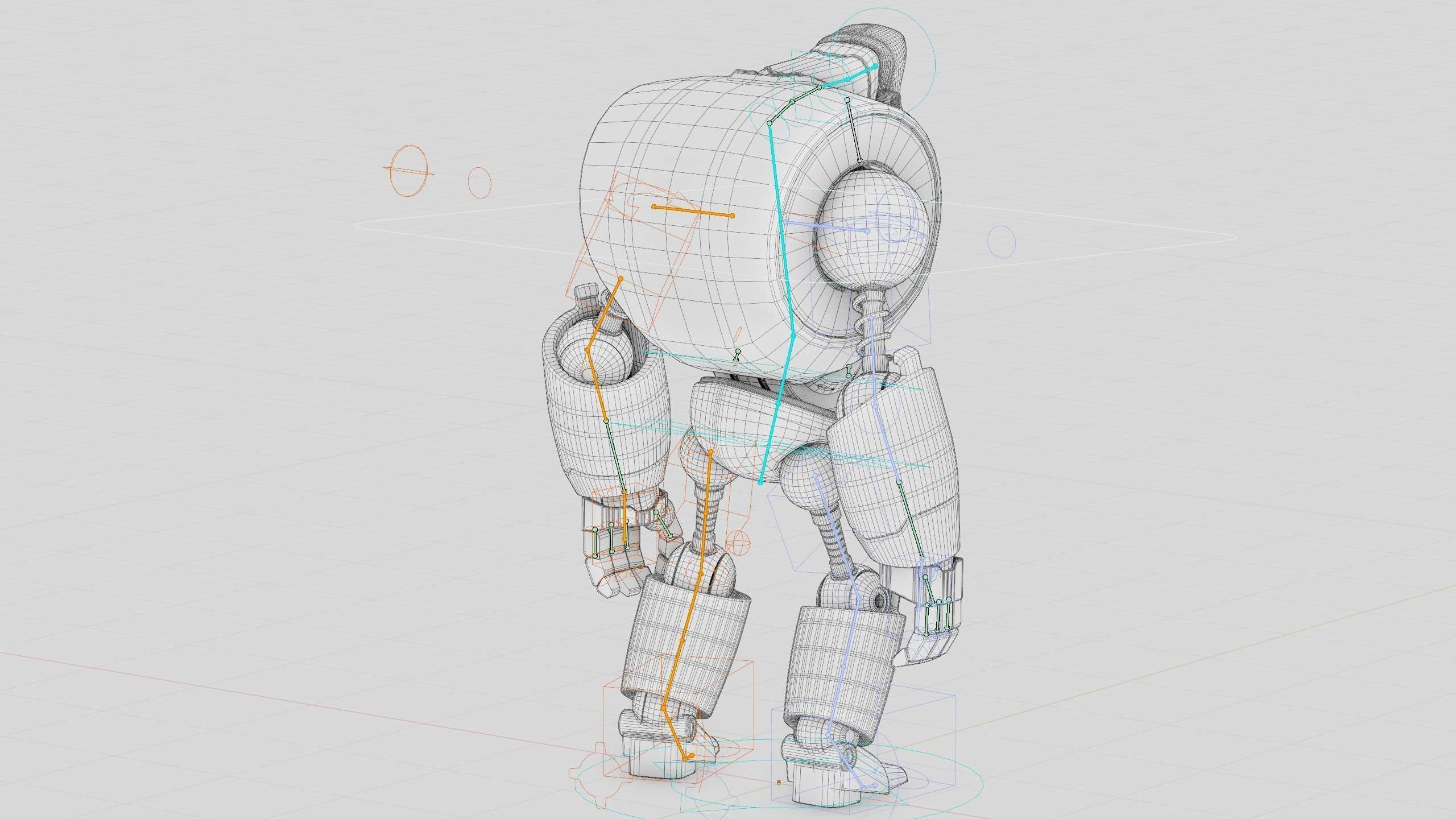 CRAZY FROG ROBOT Rigged for Unreal Engine - Unity - MIXAMO 3D model_41