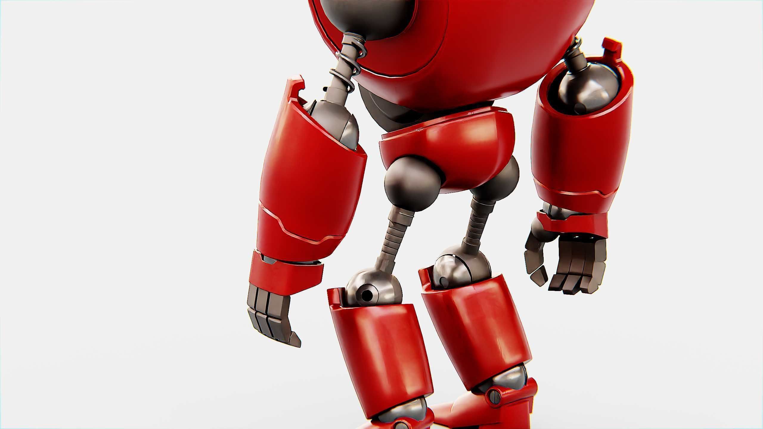 CRAZY FROG ROBOT Rigged for Unreal Engine - Unity - MIXAMO 3D model_26