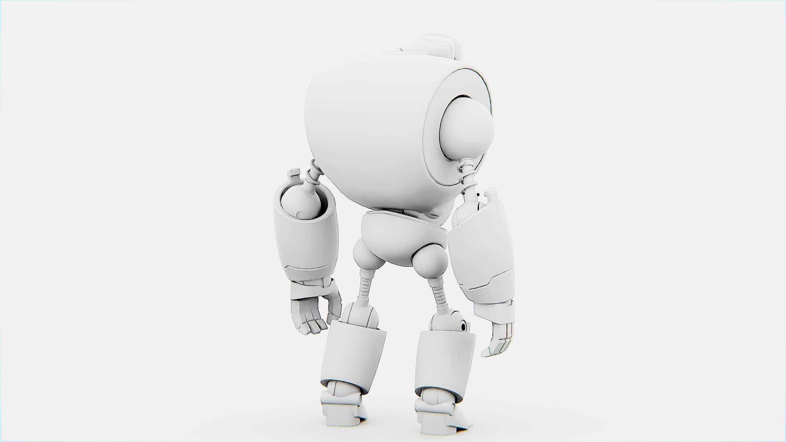 CRAZY FROG ROBOT Rigged for Unreal Engine - Unity - MIXAMO 3D model_33