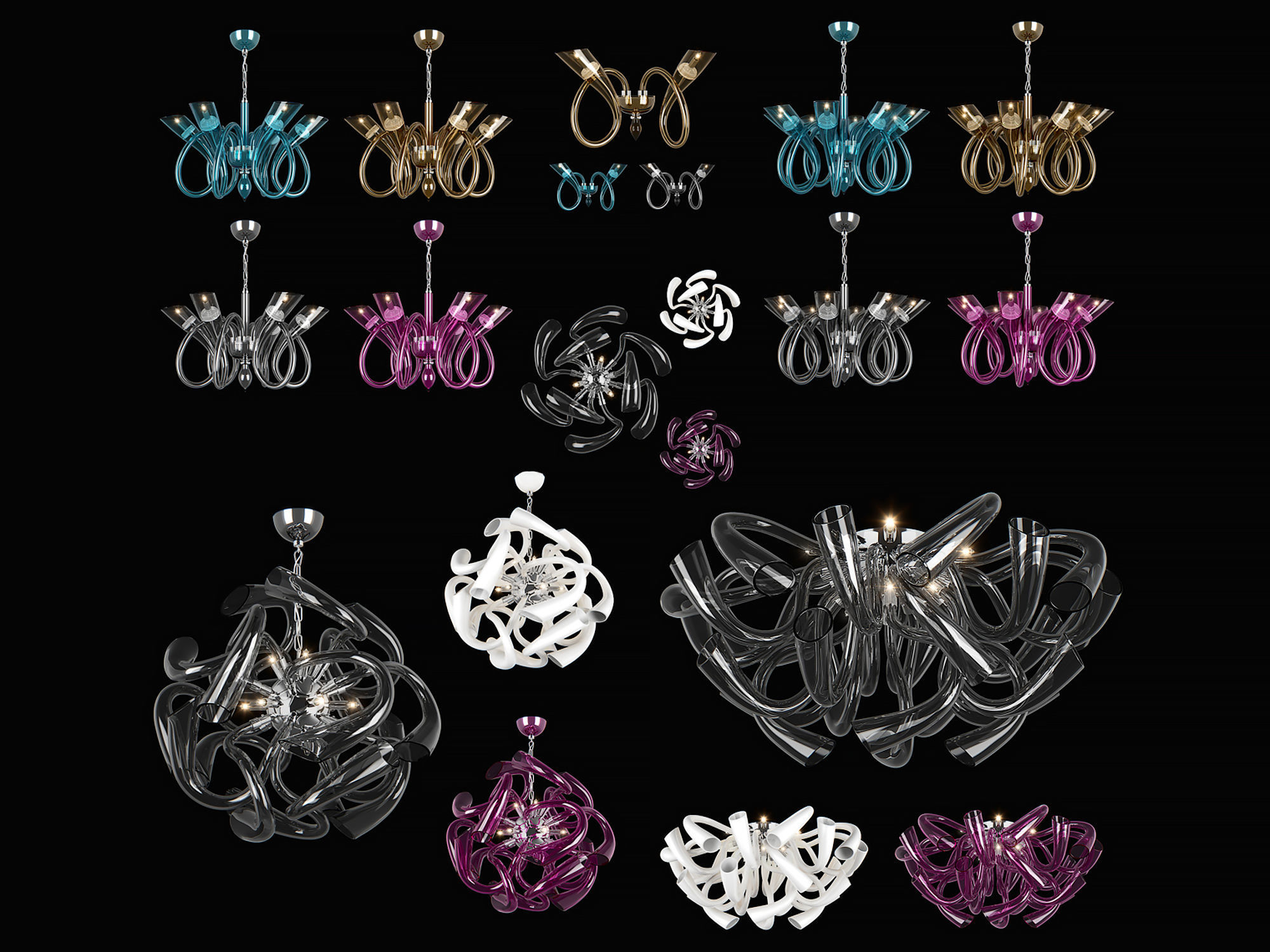 892 Stella Lightstar Collection of Modern Lamps _1