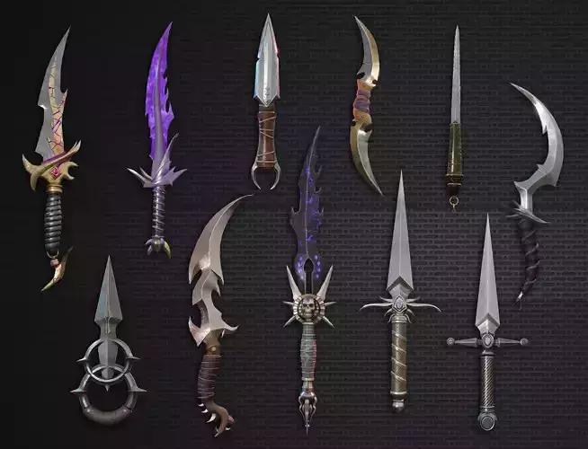 Fantasy Knife - Big Collection 