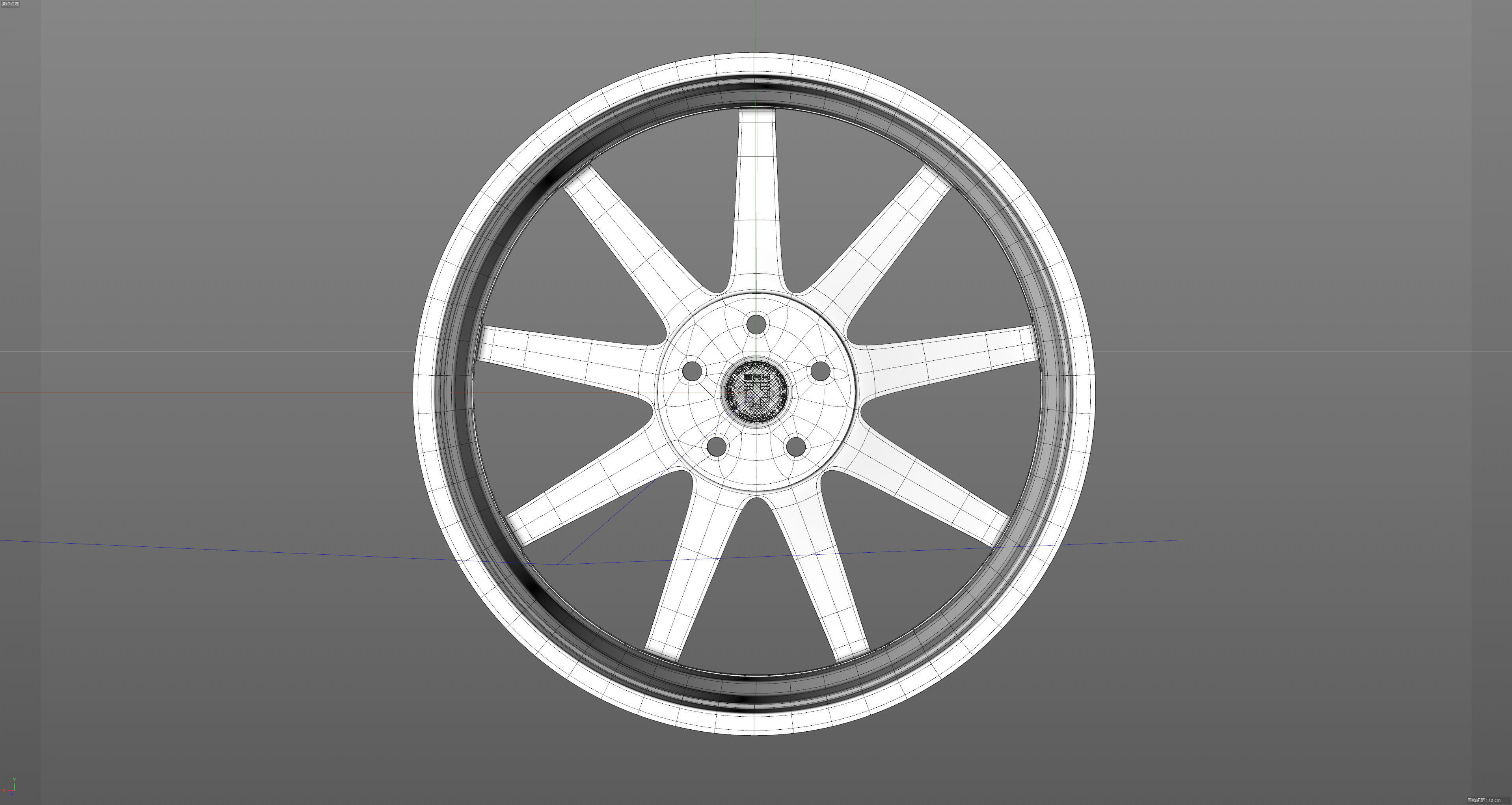 HRE TTR109 Low-poly 3D model_28