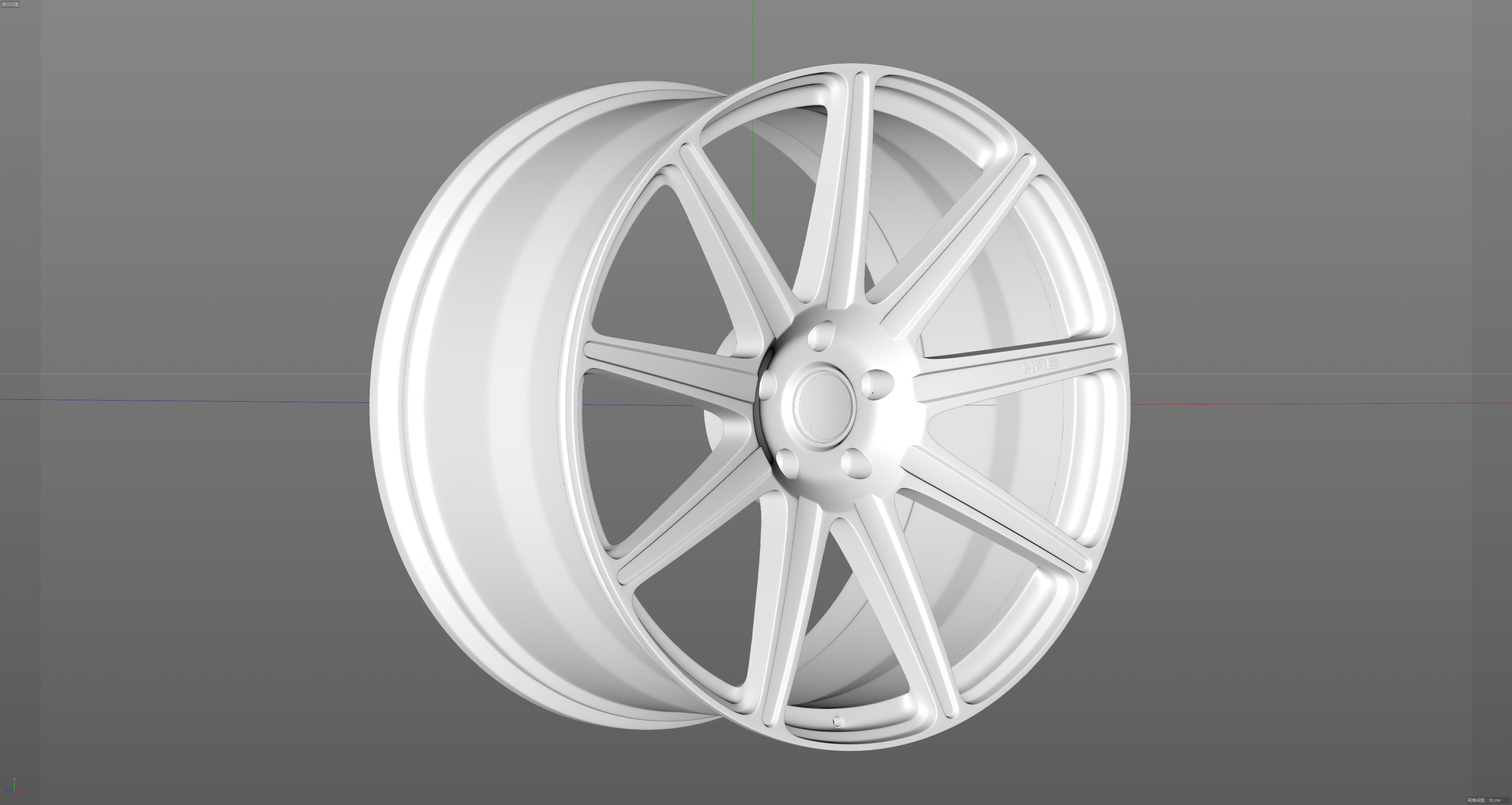 HRE TTR109 Low-poly 3D model_11