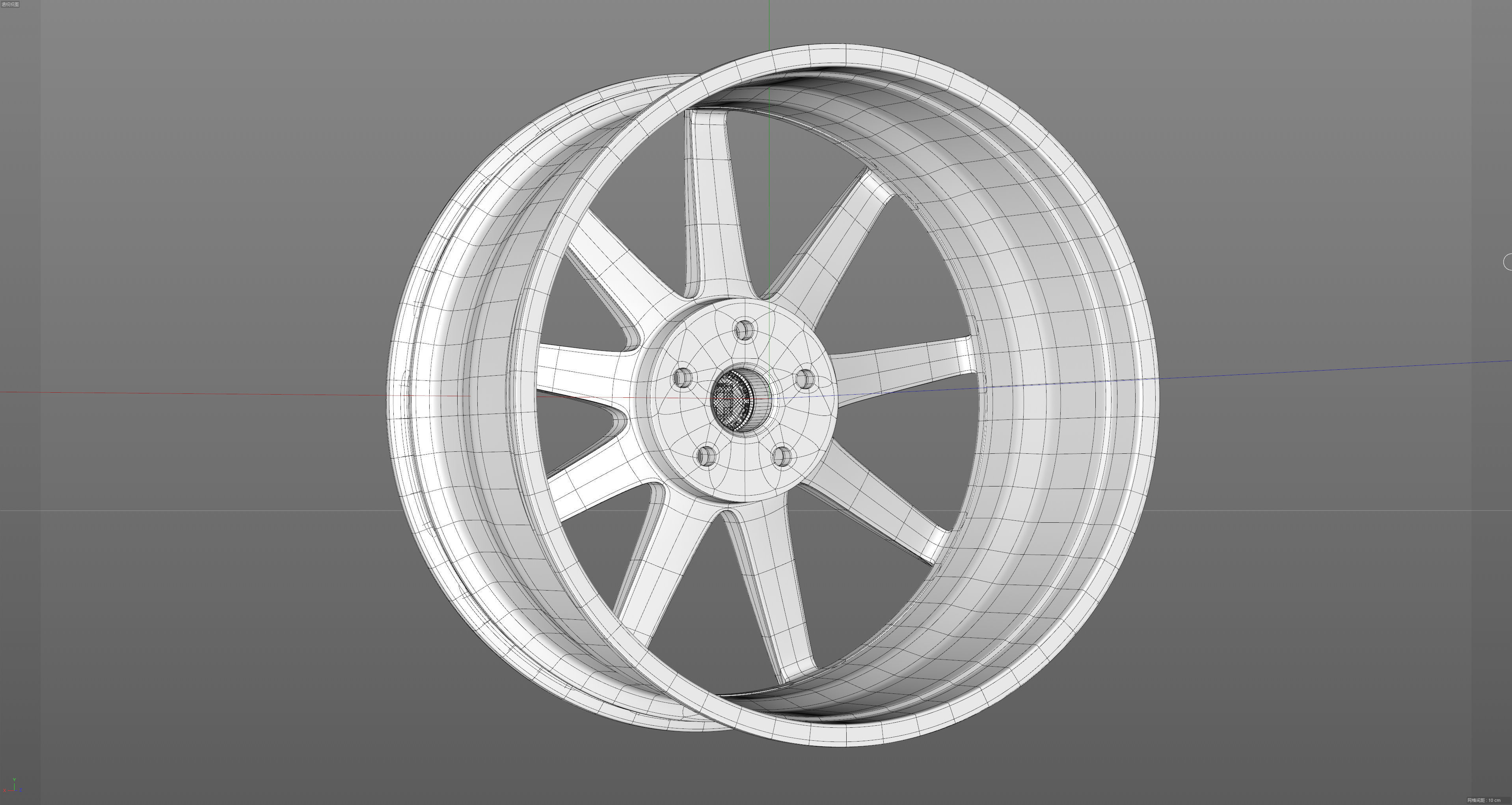 HRE TTR109 Low-poly 3D model_27