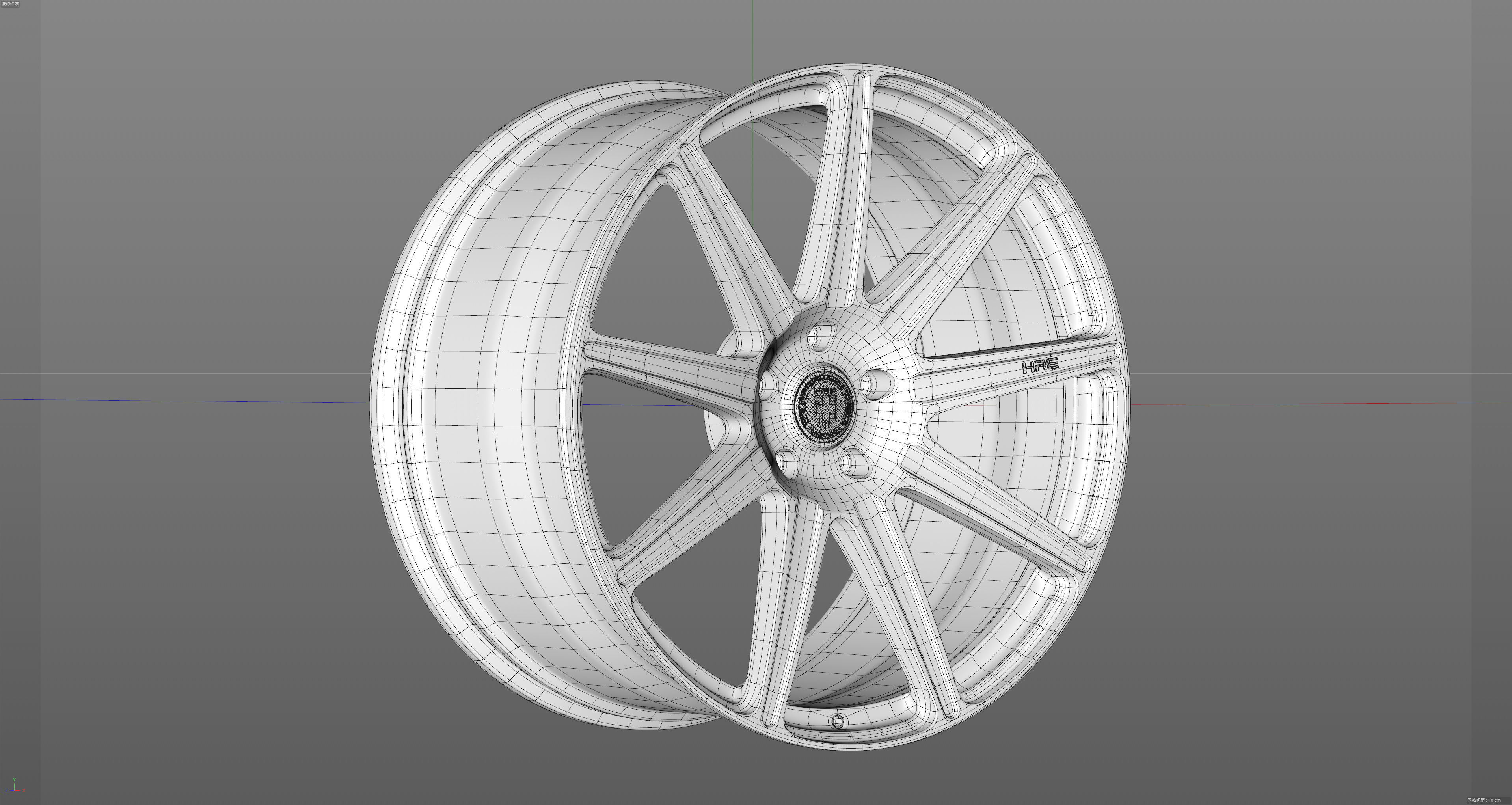 HRE TTR109 Low-poly 3D model_24