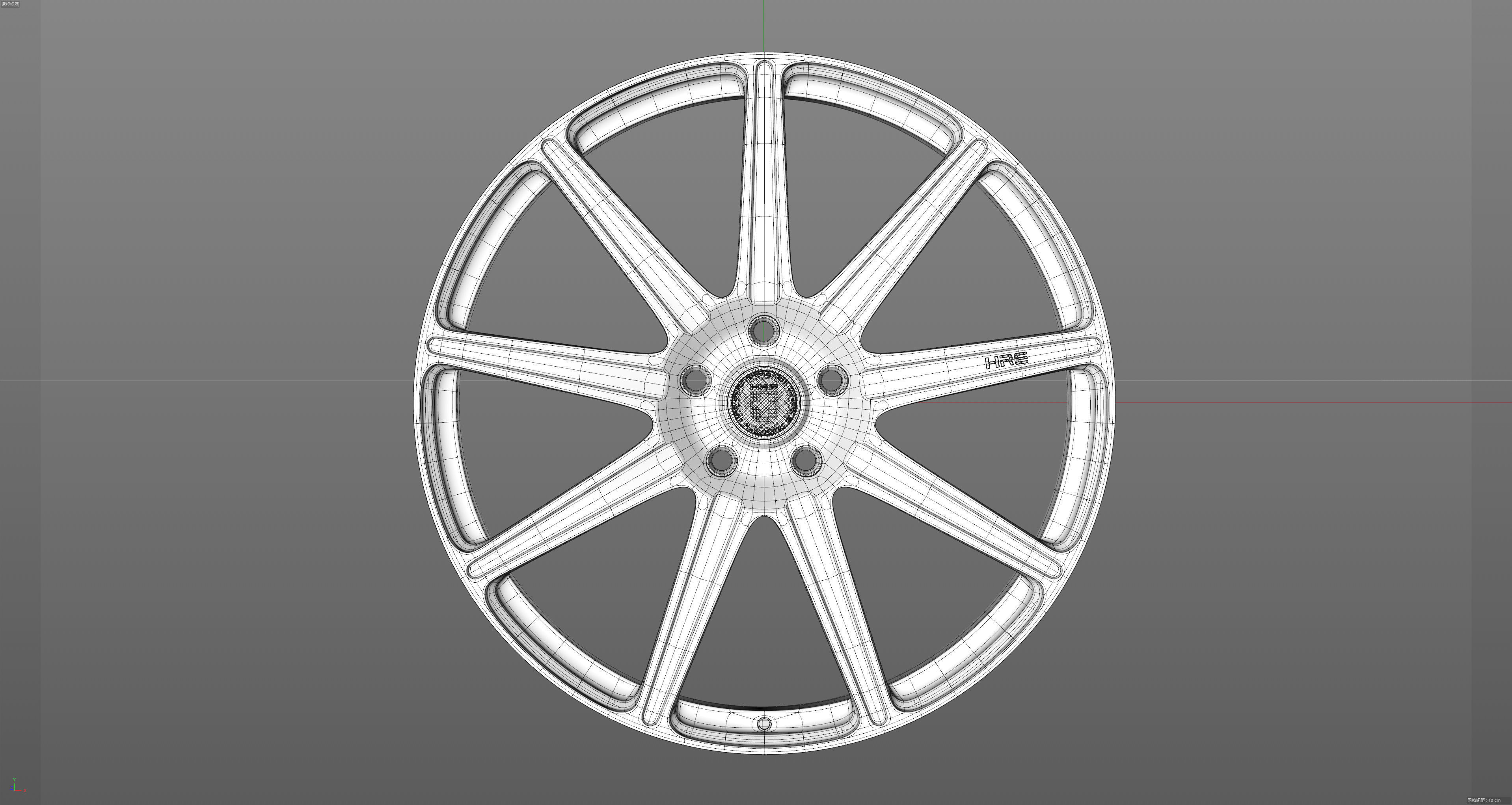 HRE TTR109 Low-poly 3D model_25