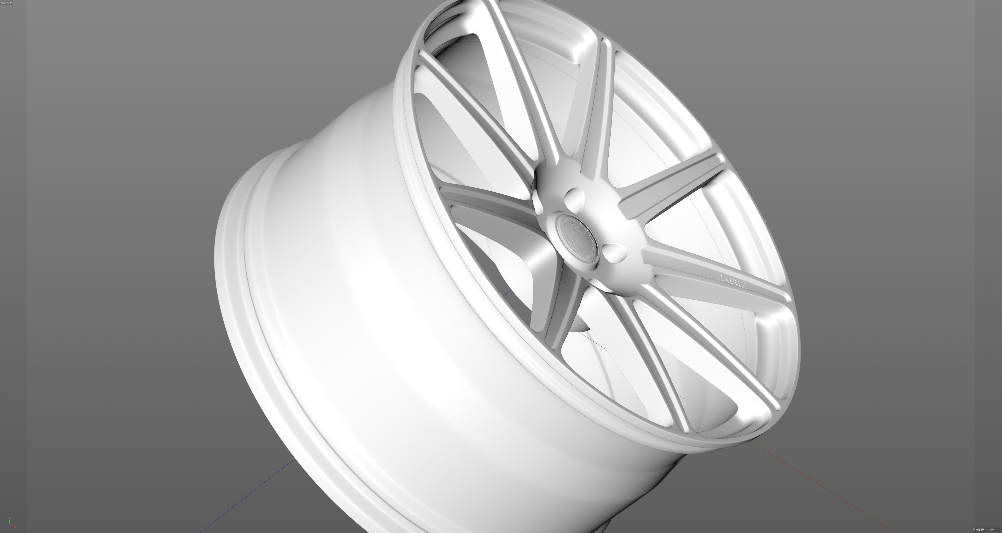 HRE TTR109 Low-poly 3D model_22