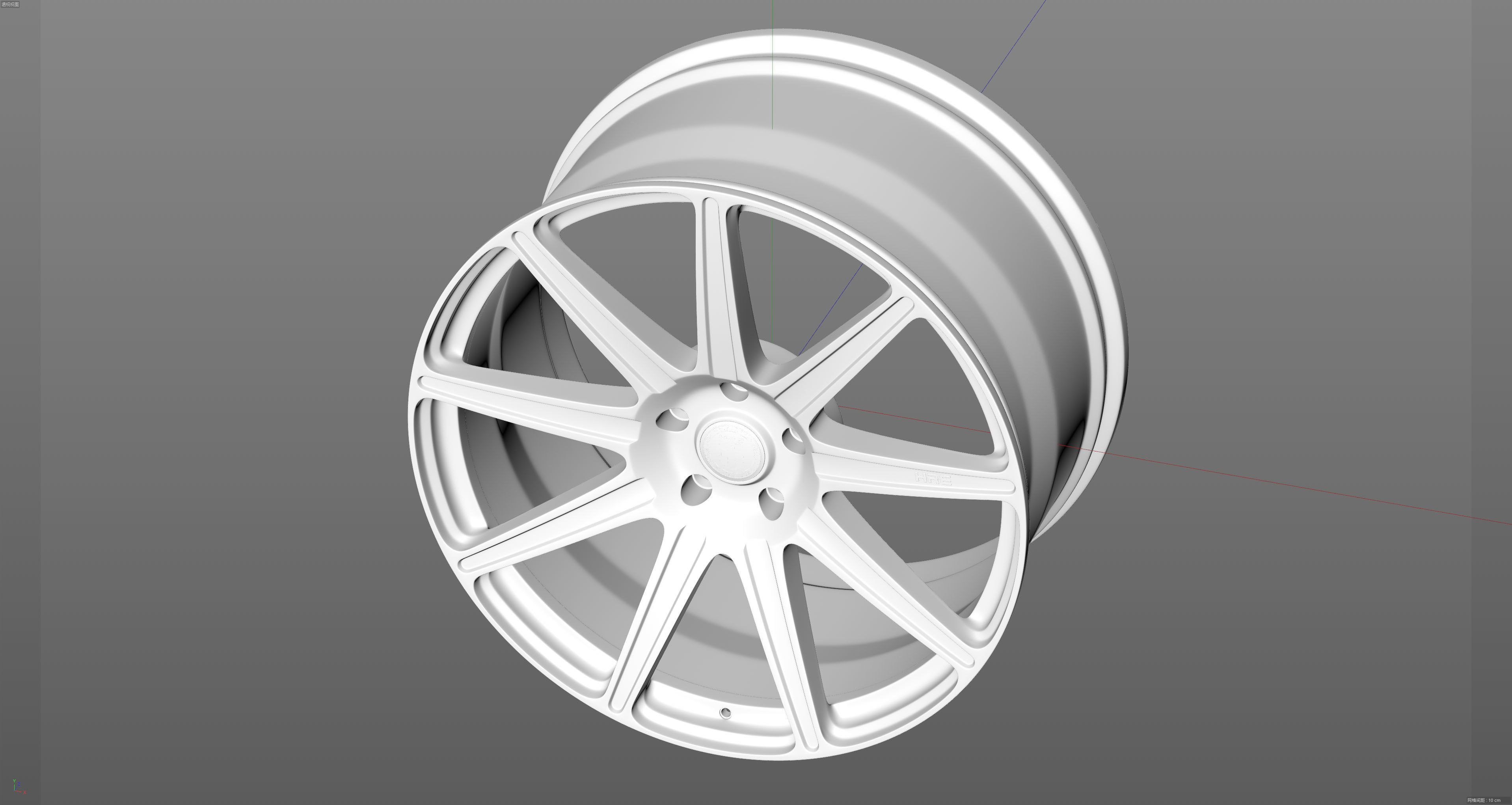 HRE TTR109 Low-poly 3D model_13