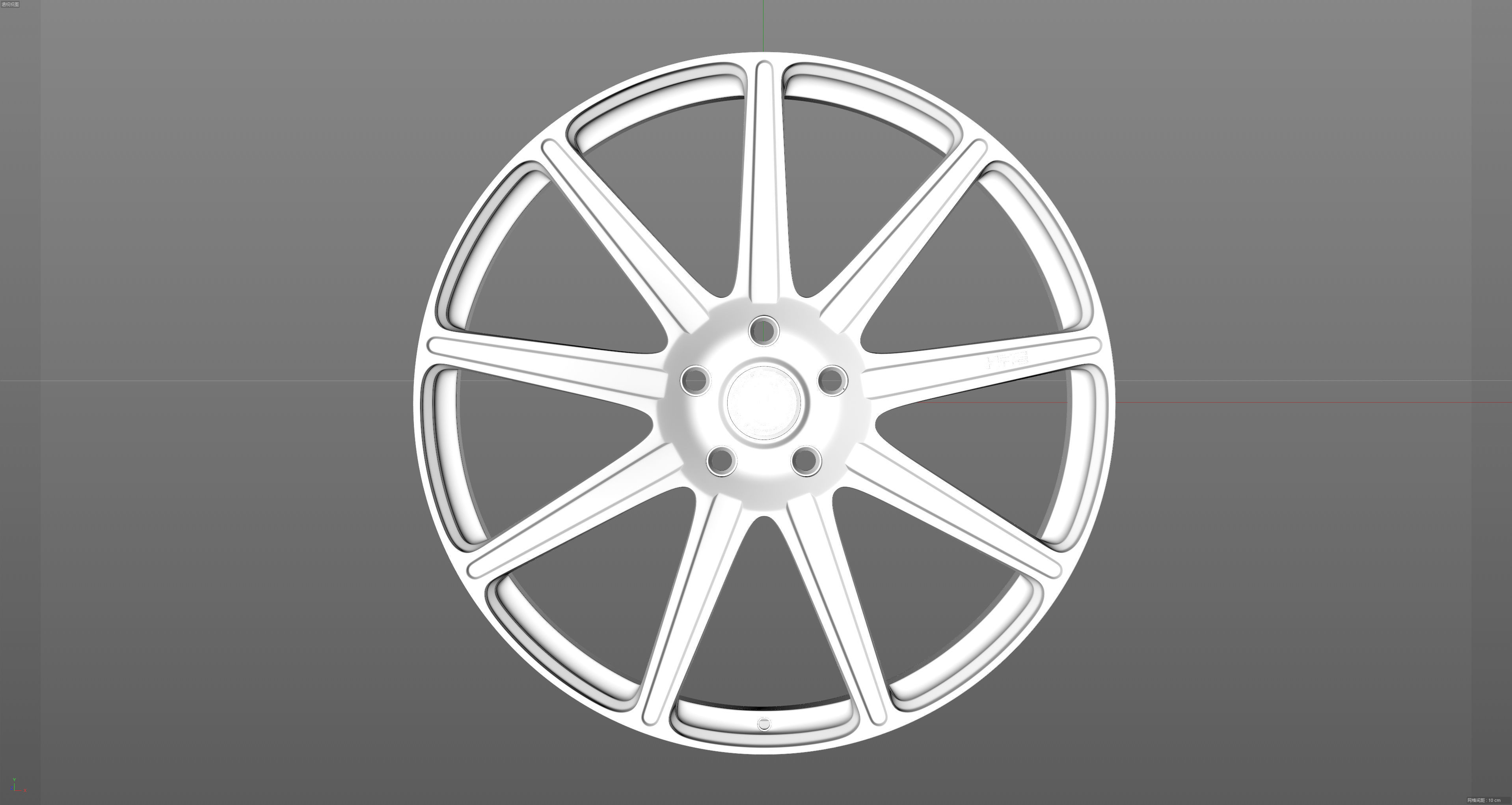 HRE TTR109 Low-poly 3D model_12