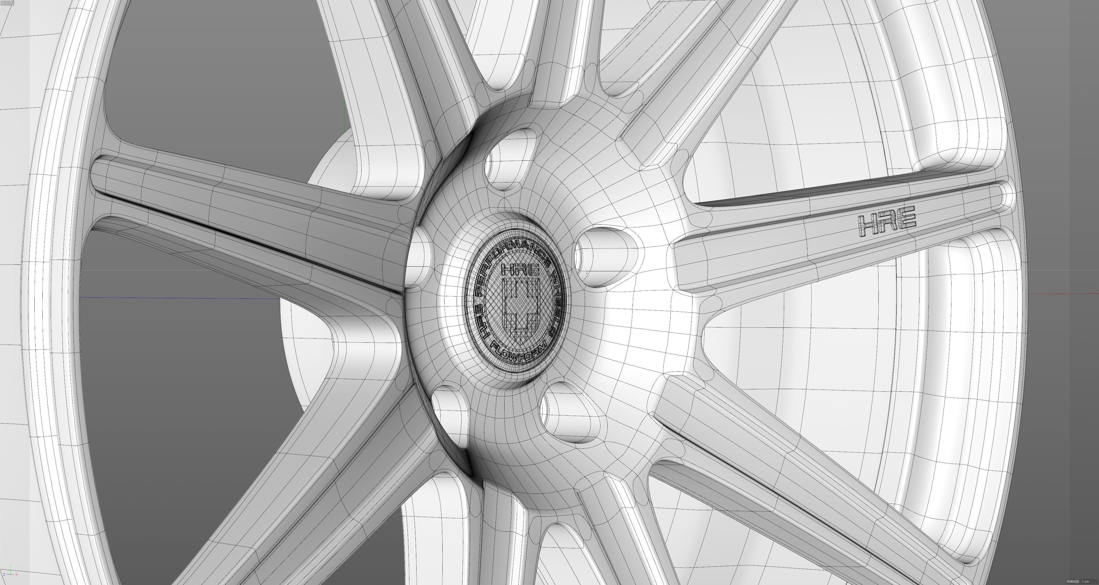 HRE TTR109 Low-poly 3D model_32