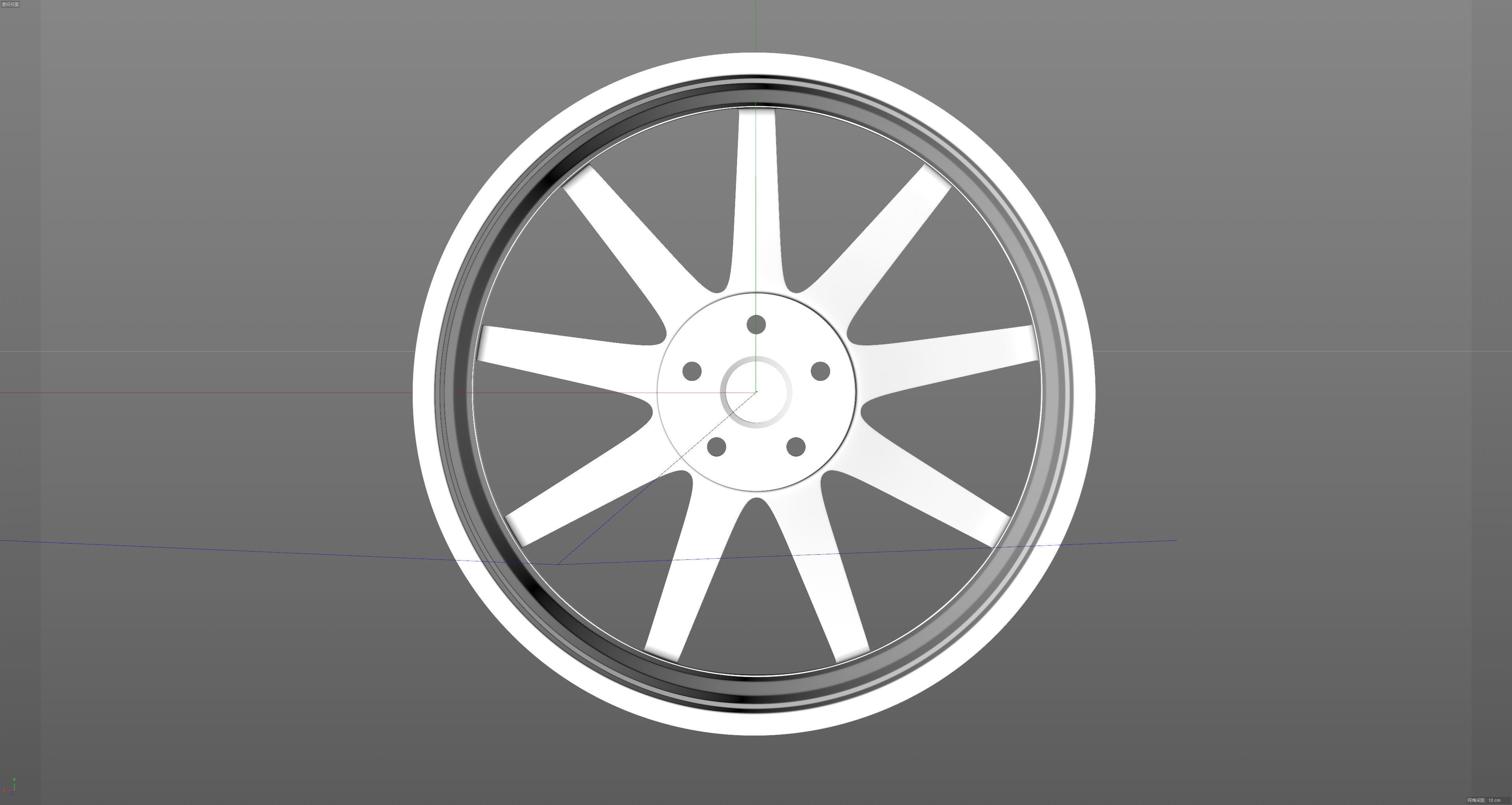 HRE TTR109 Low-poly 3D model_15