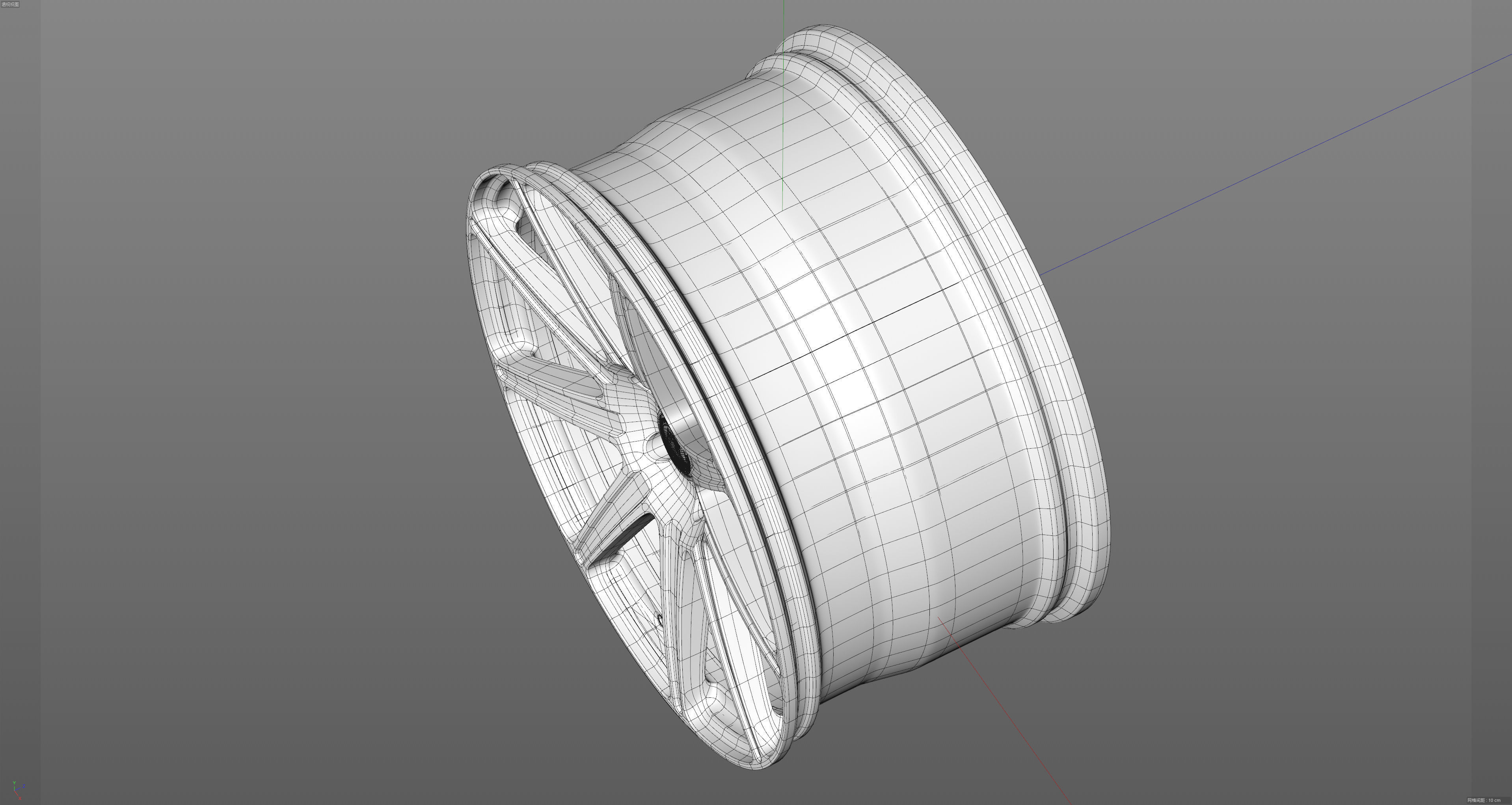 HRE TTR109 Low-poly 3D model_29