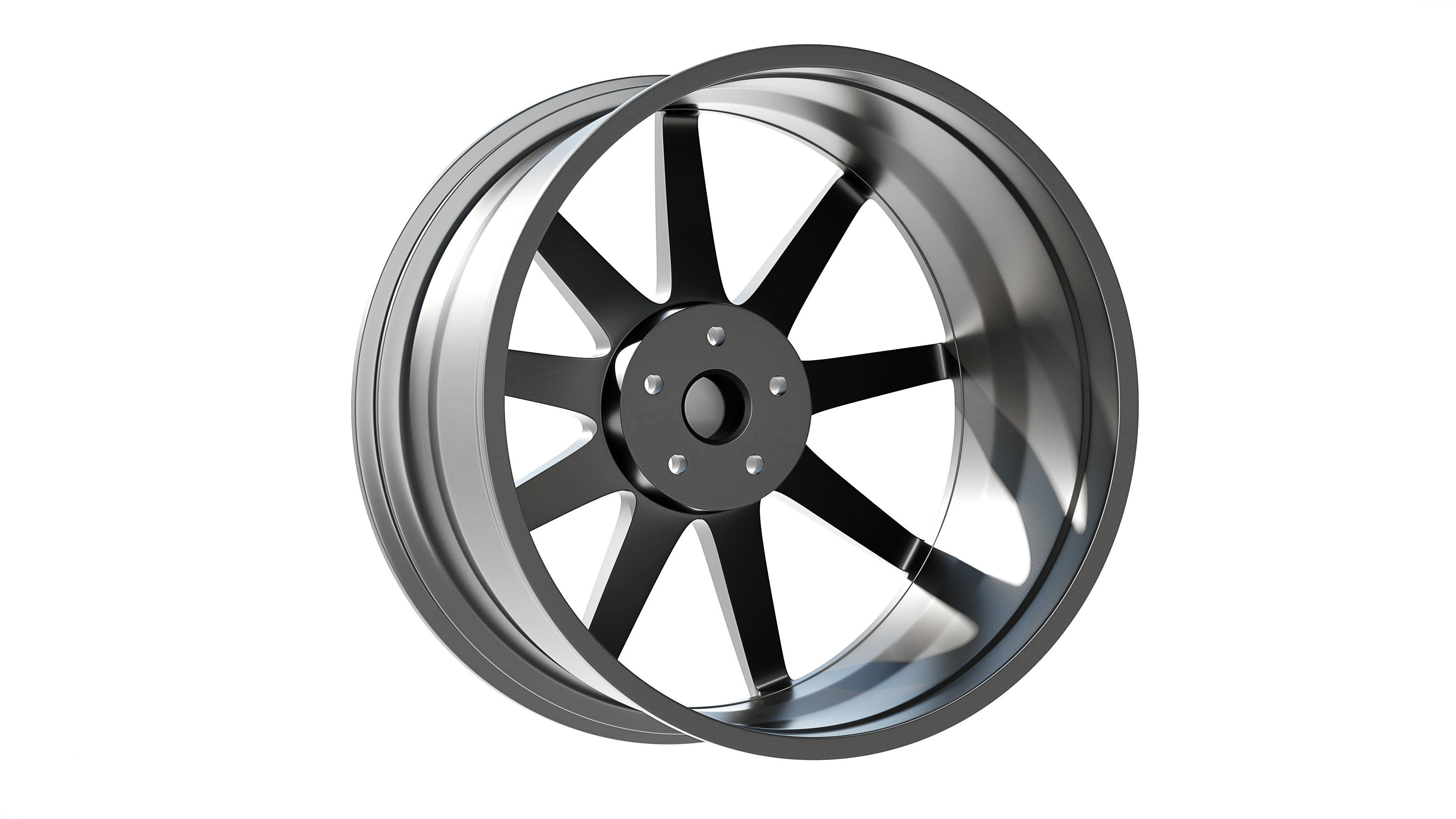 HRE TTR109 Low-poly 3D model_4