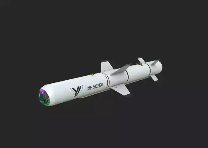 CM502KG CM-502KG Anti tank missile Low-poly 3D model