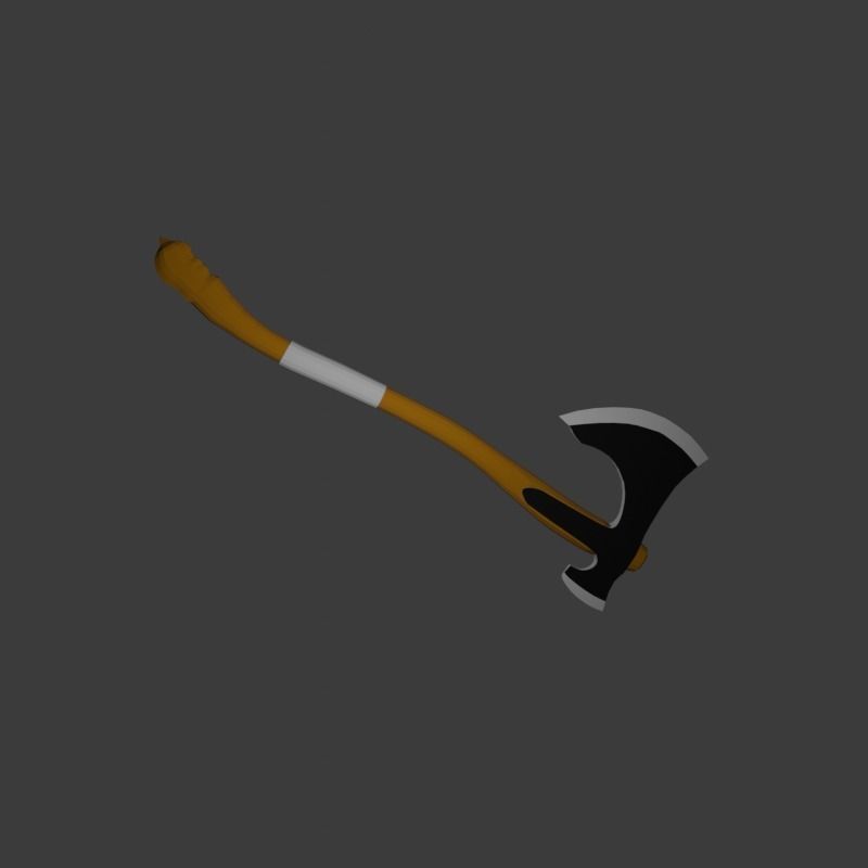 Axe 3D Model 3D model_4