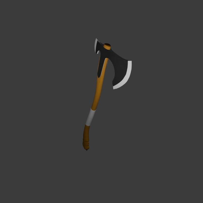 Axe 3D Model 3D model_2