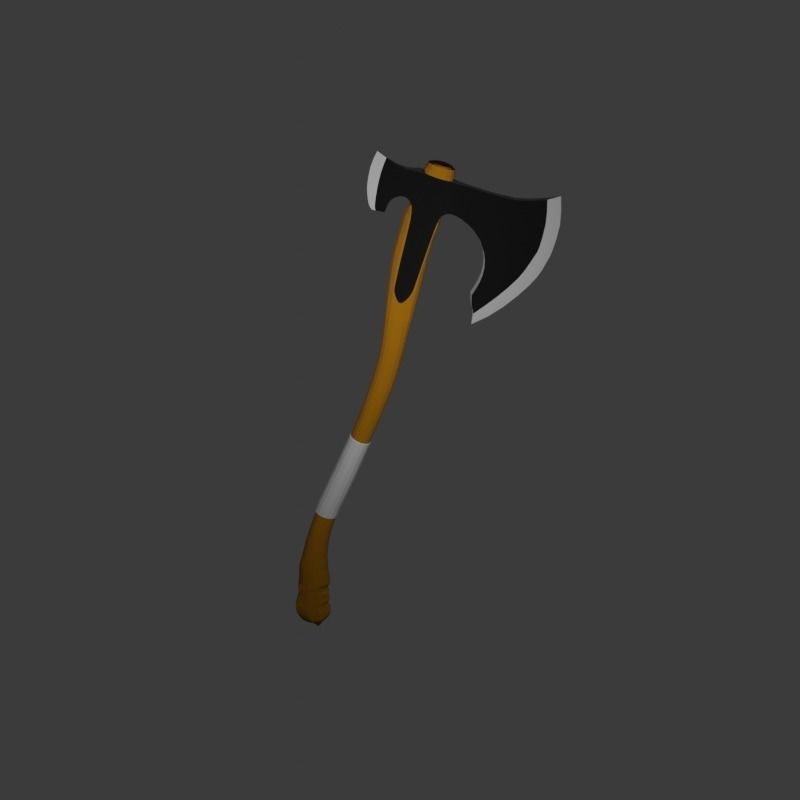 Axe 3D Model 3D model_3