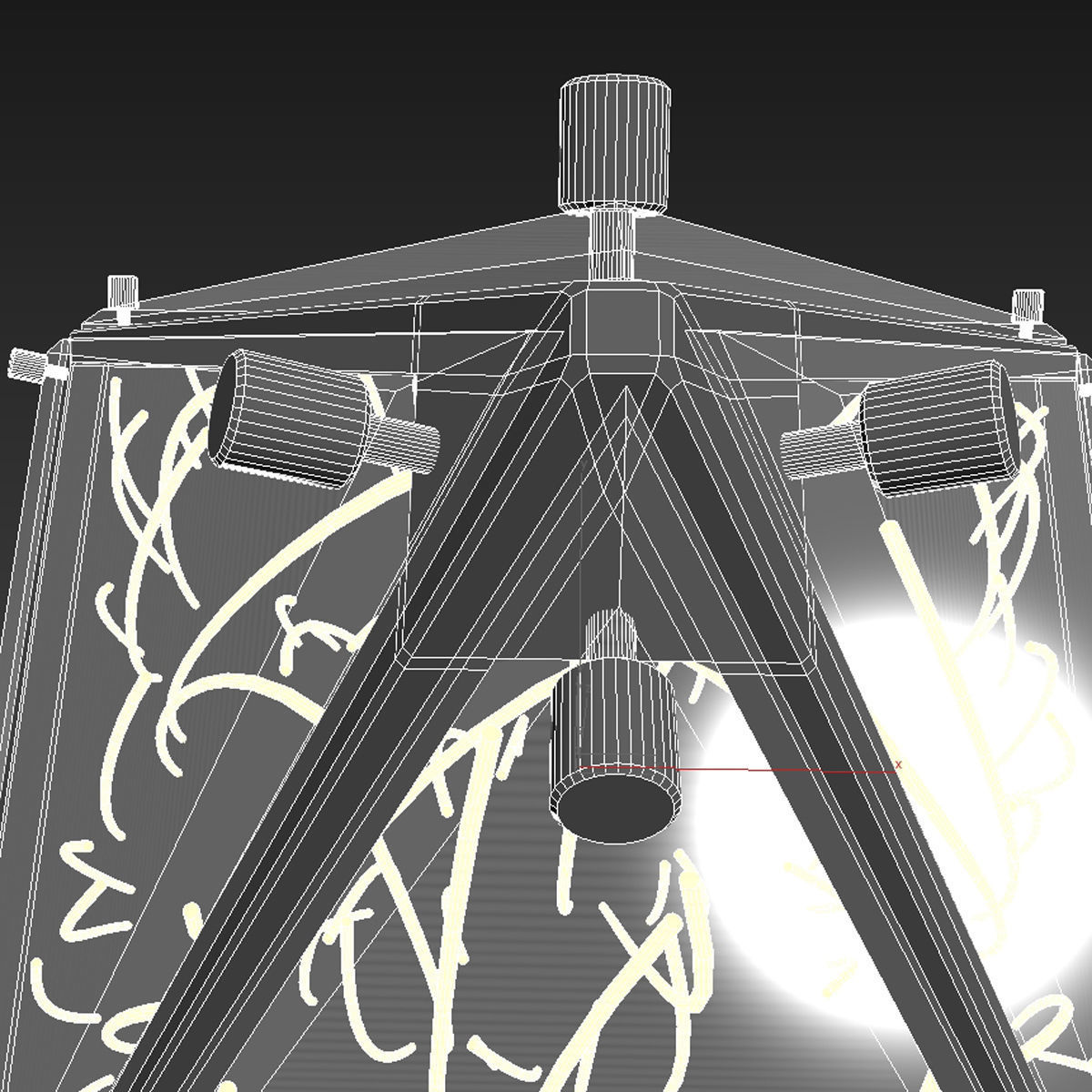 FRAGMENT 04 TABLE LAMP BY SING CHAN DESIGN 3D model_7