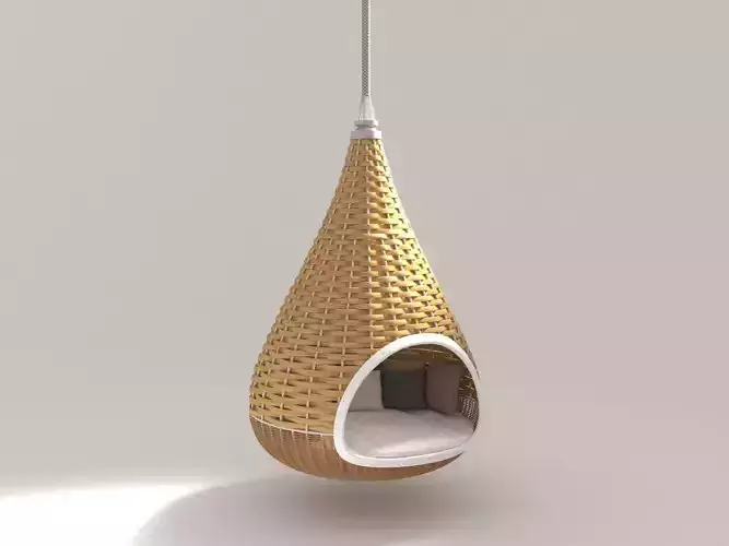 DEDON Nestrest Hanging Lounger Low Poly
