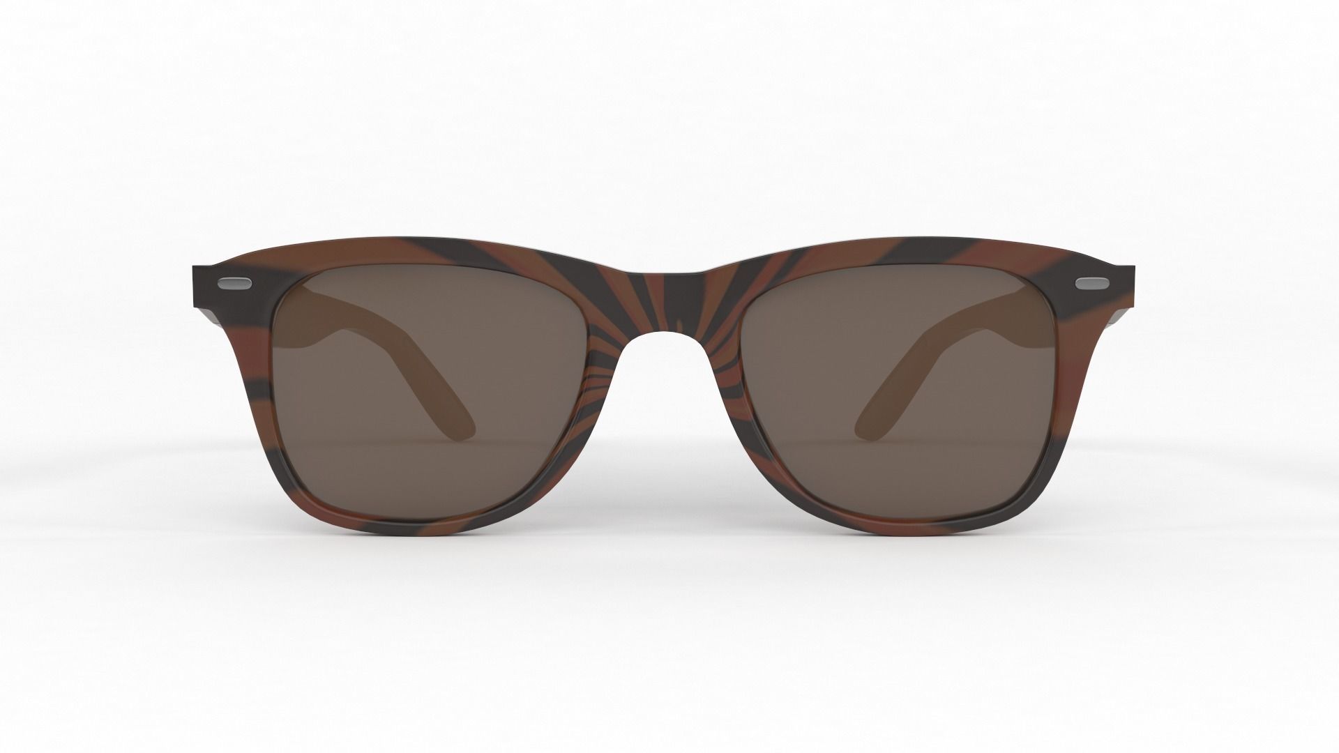 Classic Polarized Sunglasses 3D model_4