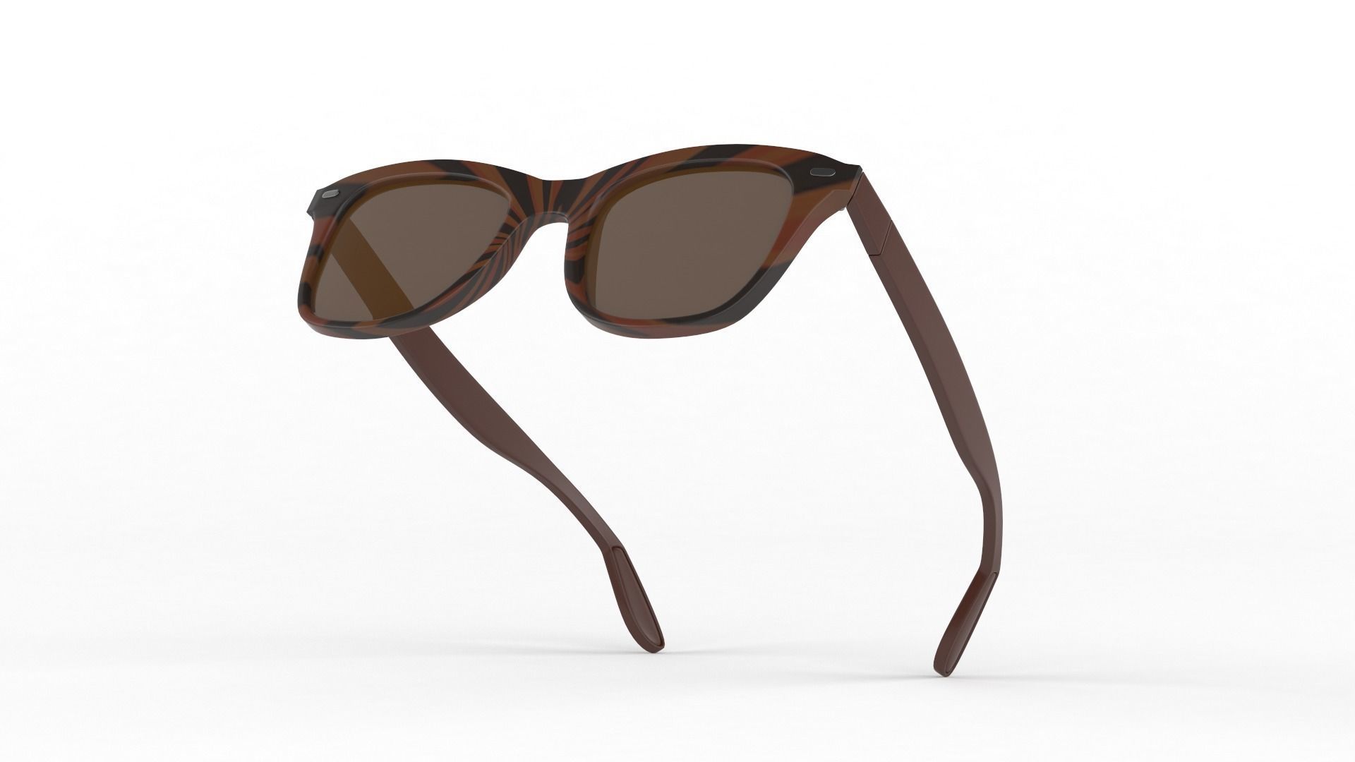 Classic Polarized Sunglasses 3D model_5