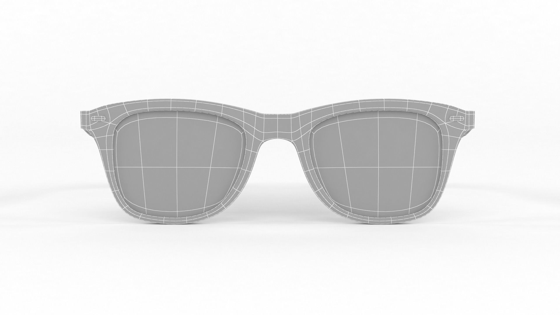 Classic Polarized Sunglasses 3D model_10