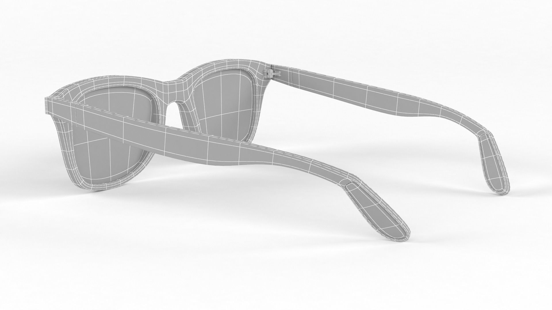 Classic Polarized Sunglasses 3D model_8