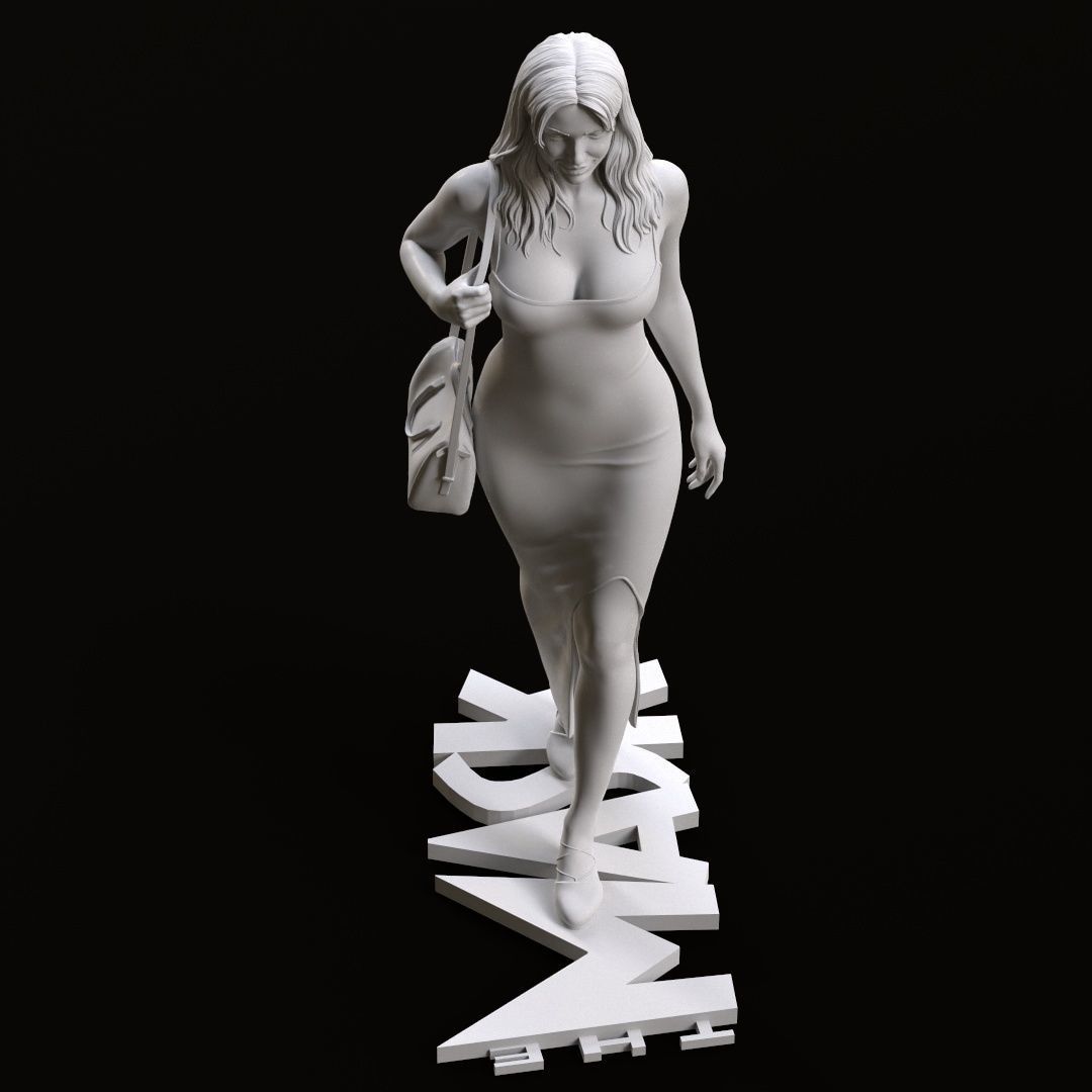 Tina Carlyle from The Mask 3D print model_43