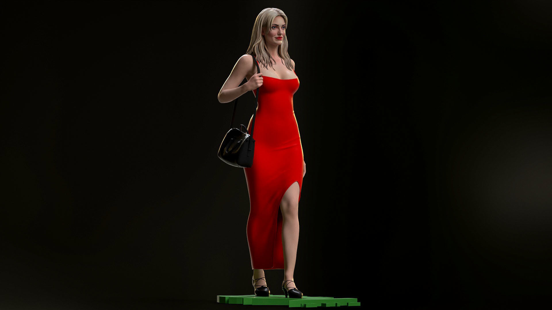 Tina Carlyle from The Mask 3D print model_1