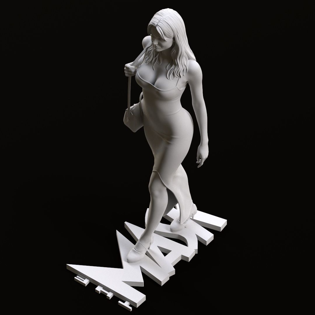 Tina Carlyle from The Mask 3D print model_45