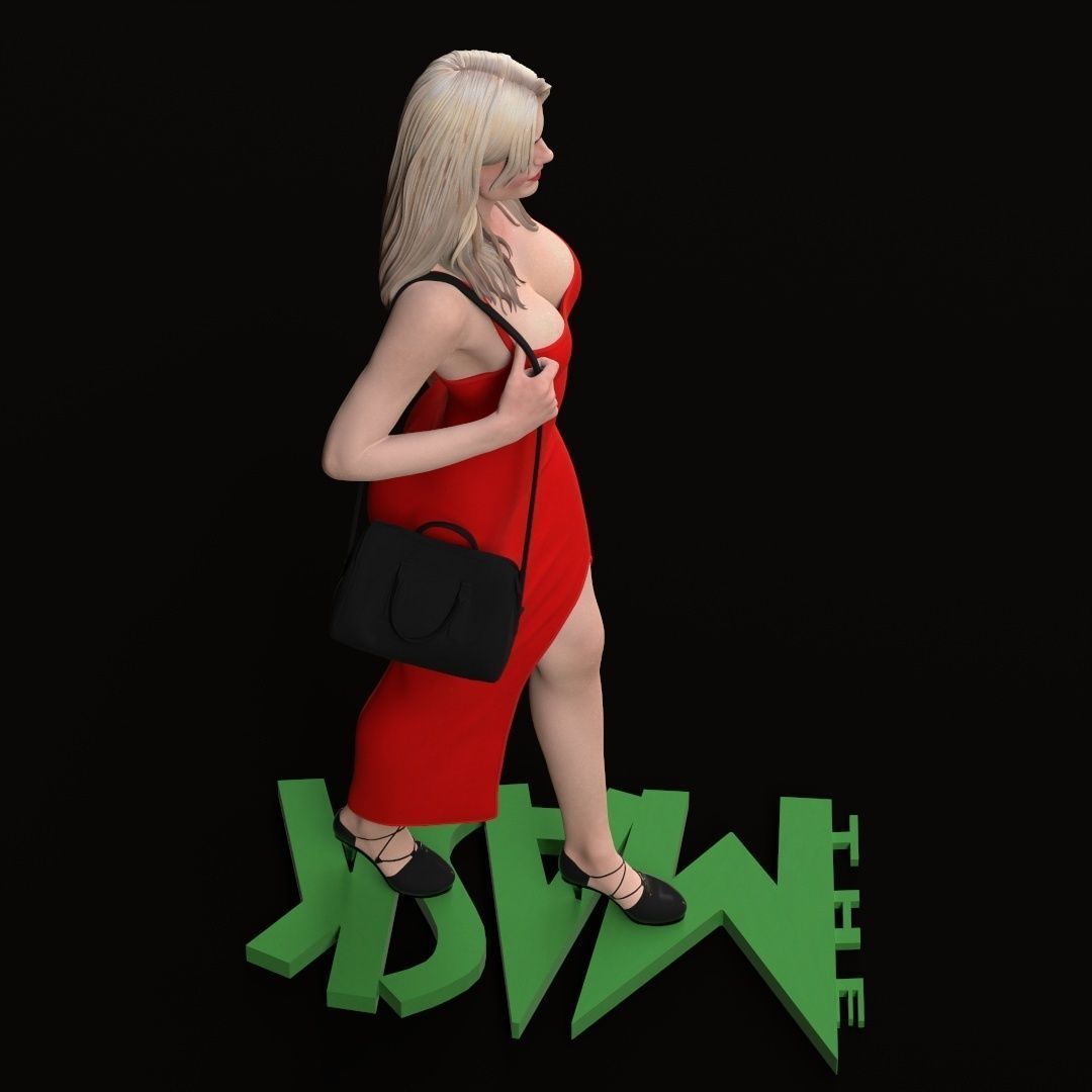 Tina Carlyle from The Mask 3D print model_52