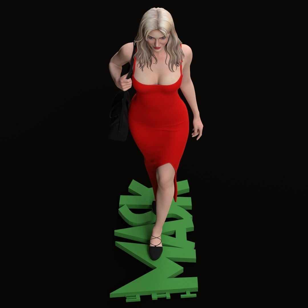 Tina Carlyle from The Mask 3D print model_41