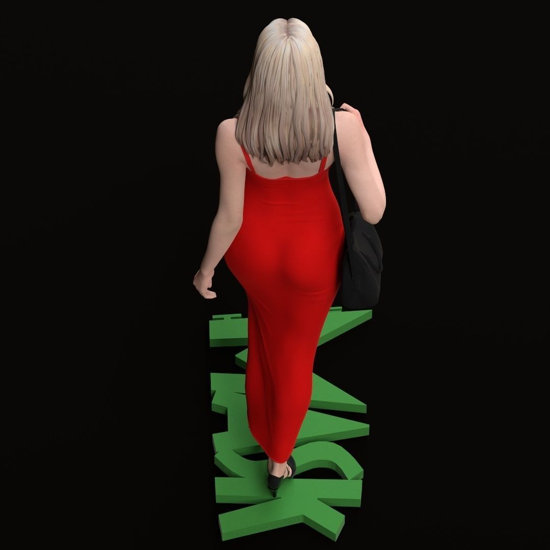 Tina Carlyle from The Mask 3D print model_48