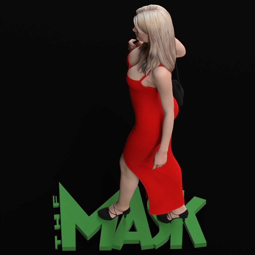 Tina Carlyle from The Mask 3D print model_44