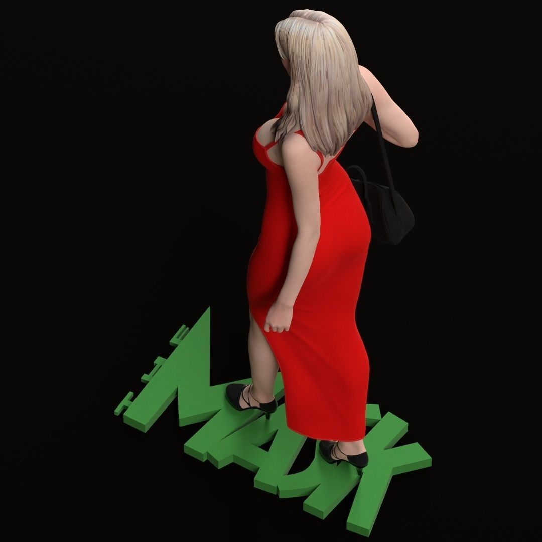 Tina Carlyle from The Mask 3D print model_46