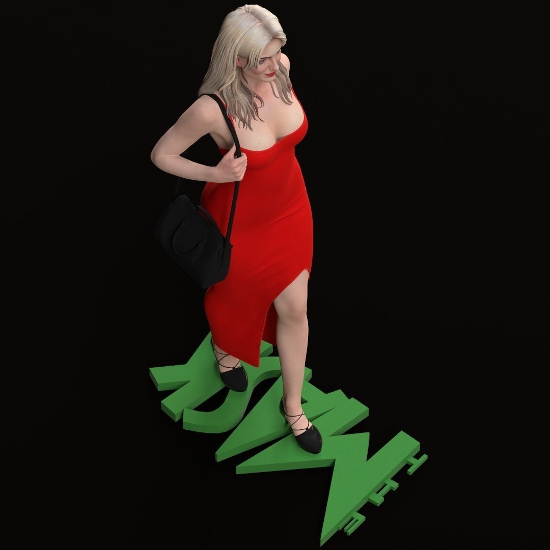 Tina Carlyle from The Mask 3D print model_54