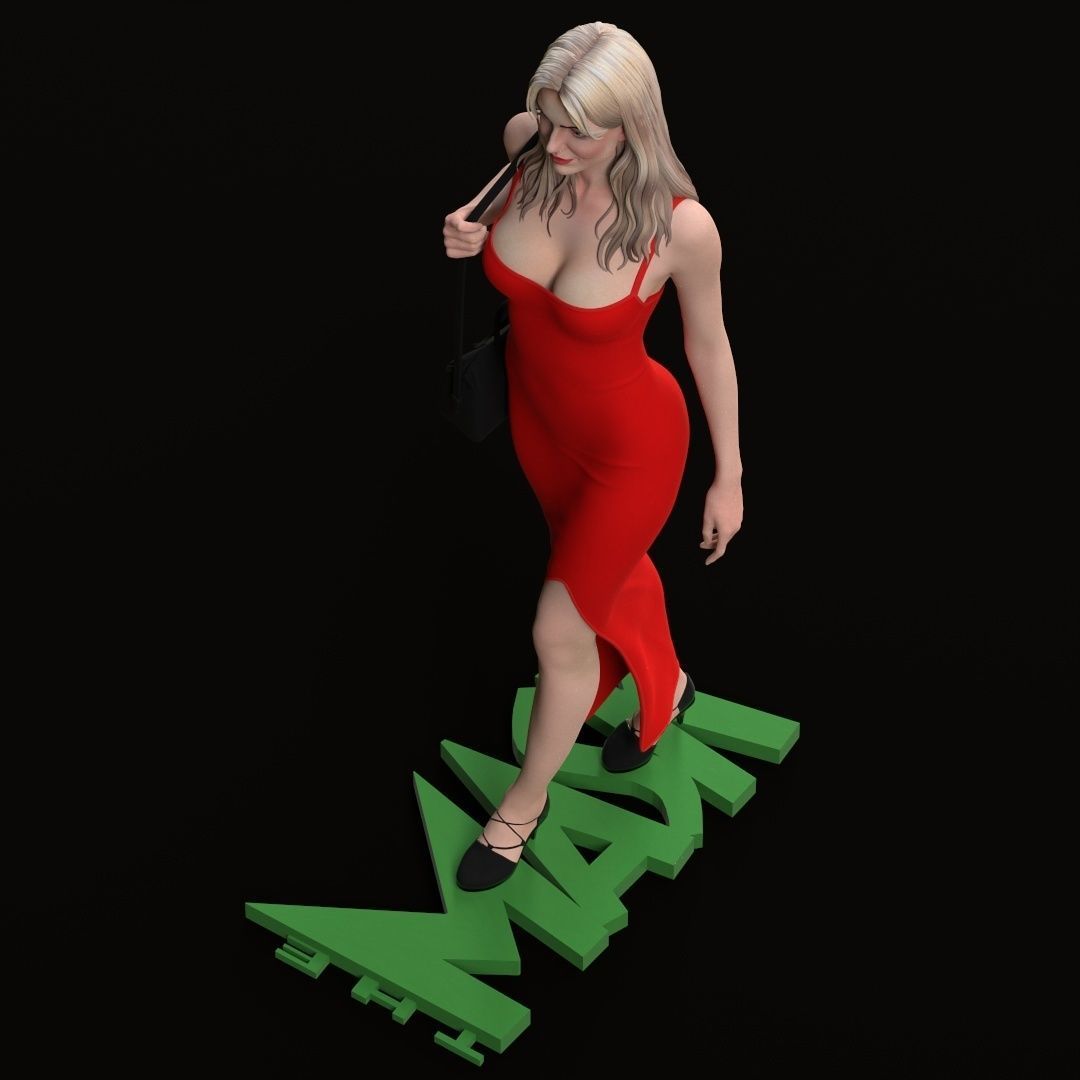 Tina Carlyle from The Mask 3D print model_42