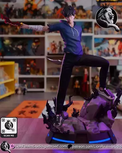 Sung Jinwoo - Solo Leveling 3D print model