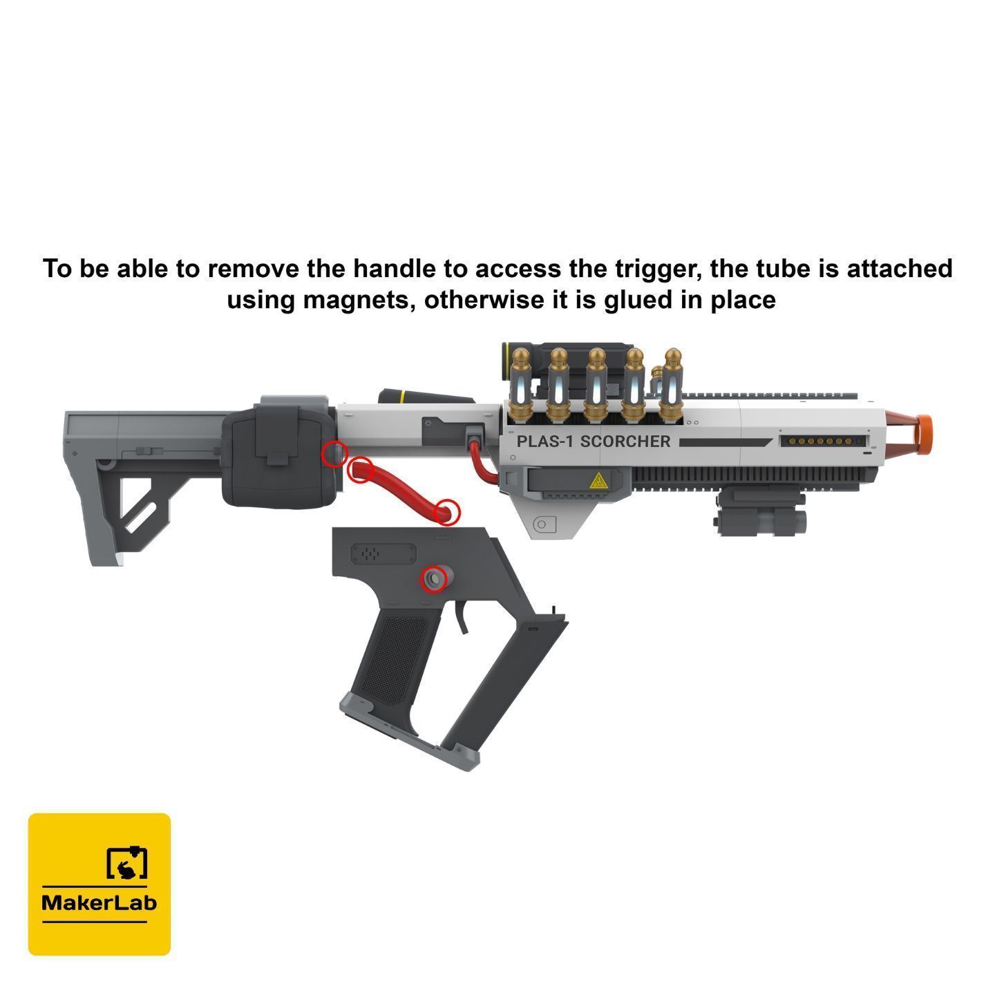 PLAS-1 Scorcher - Helldivers 2 - STL CAD set - Commercial Use 3D print model_11