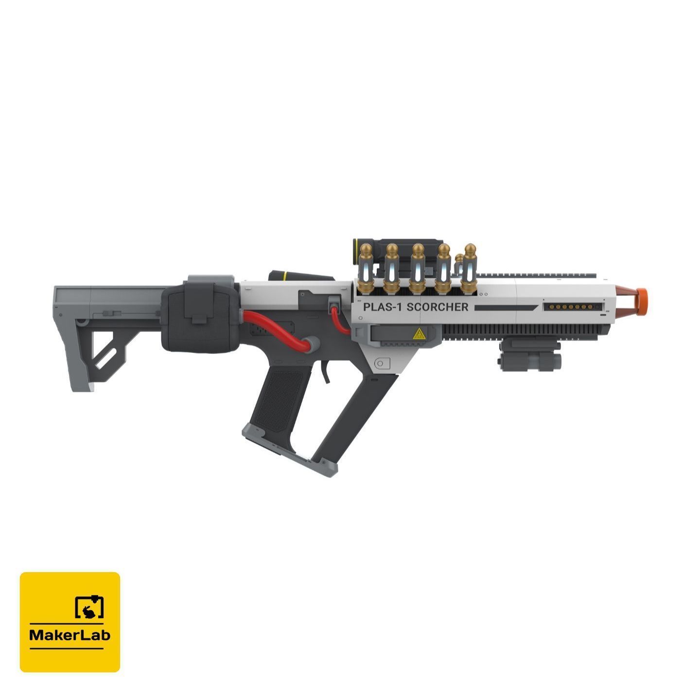 PLAS-1 Scorcher - Helldivers 2 - STL CAD set - Commercial Use 3D print model_7