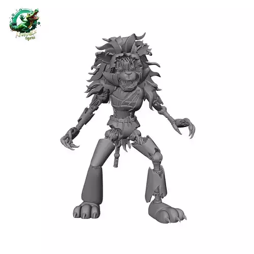 Shattered Roxy 3D print model
