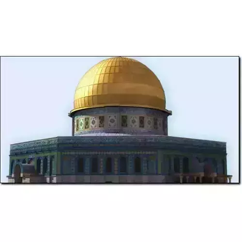 Muslim Arab Building Studio Max 3D model