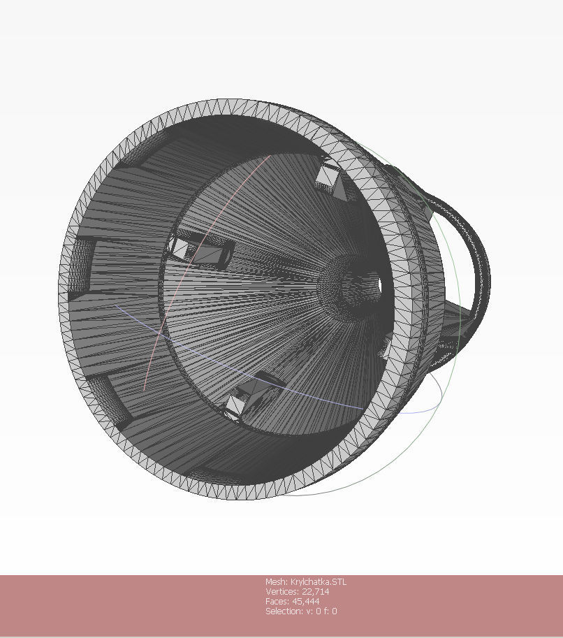 M430 40mm Projected Grenade Bomb for FPV drones  Shell Cartridge 3D model_20