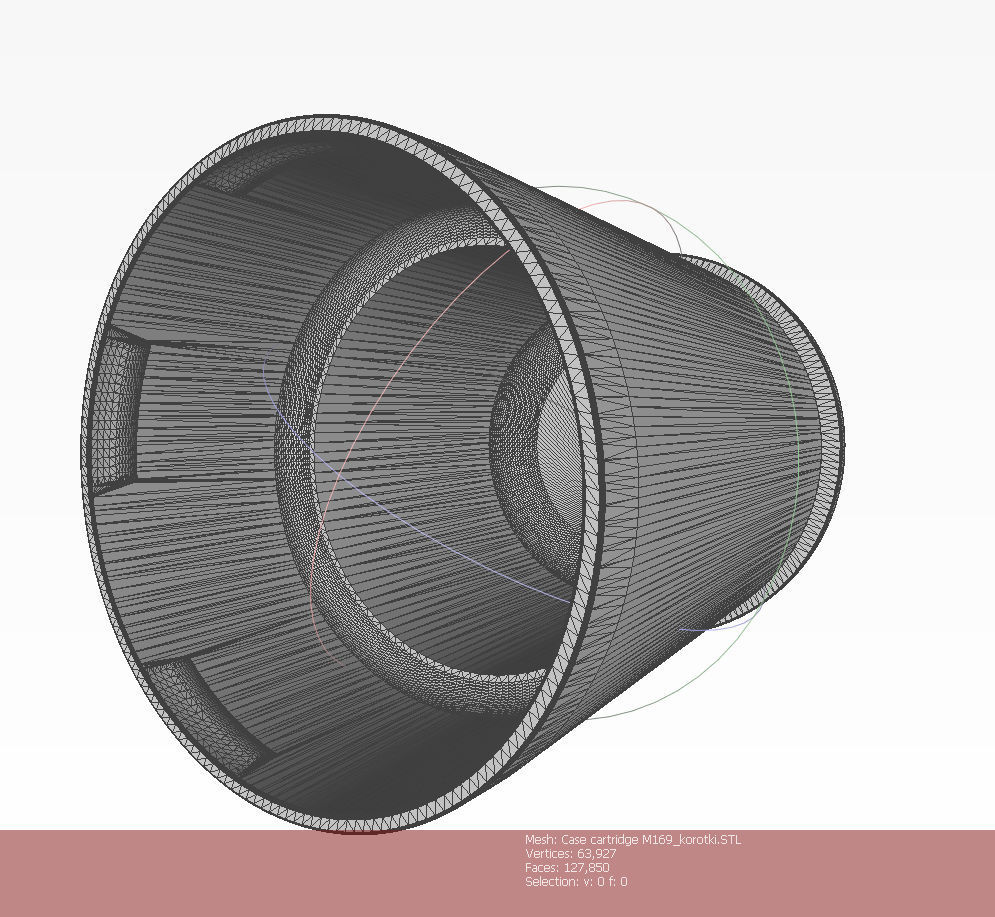 M430 40mm Projected Grenade Bomb for FPV drones  Shell Cartridge 3D model_17