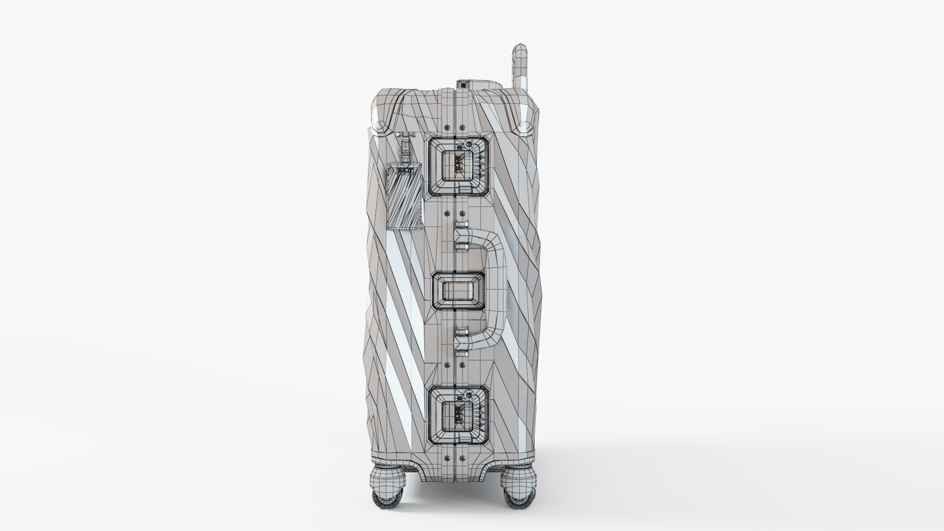 Suitcase tumi 3D model_14