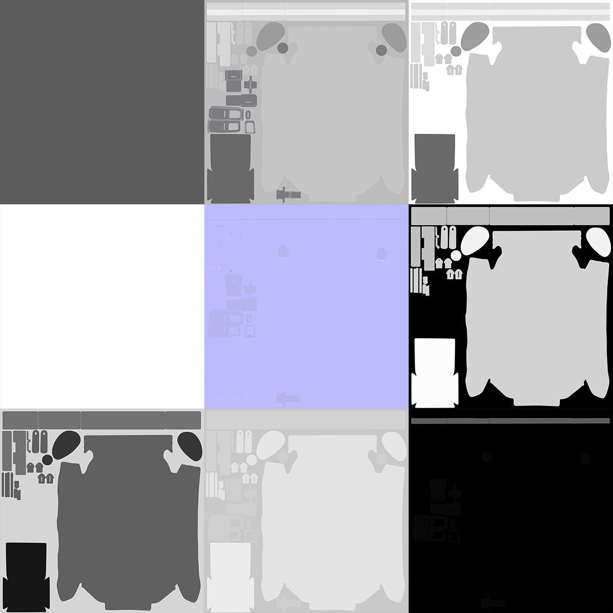 Suitcase tumi 3D model_16