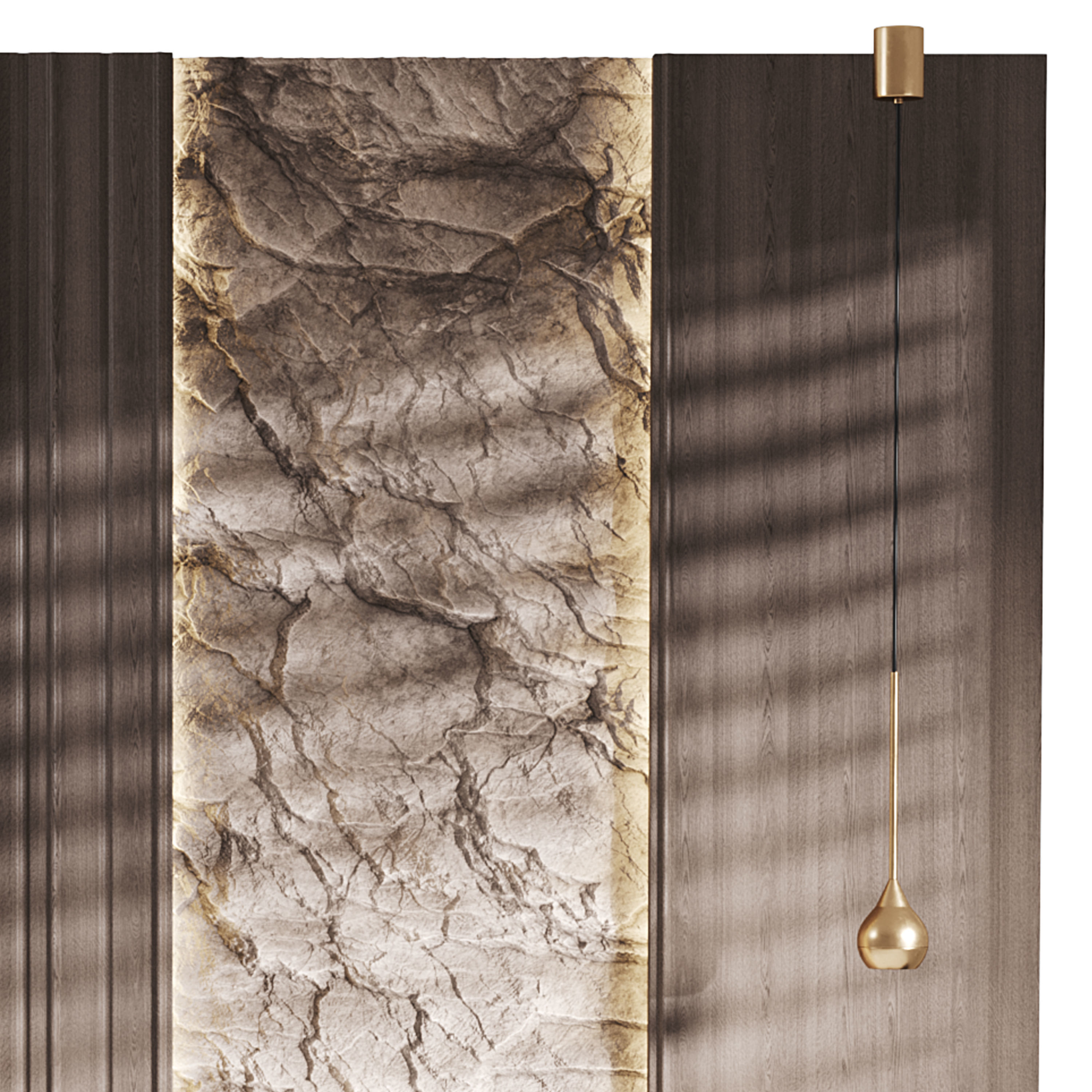 Decorative Wall panel  10 3D model_2